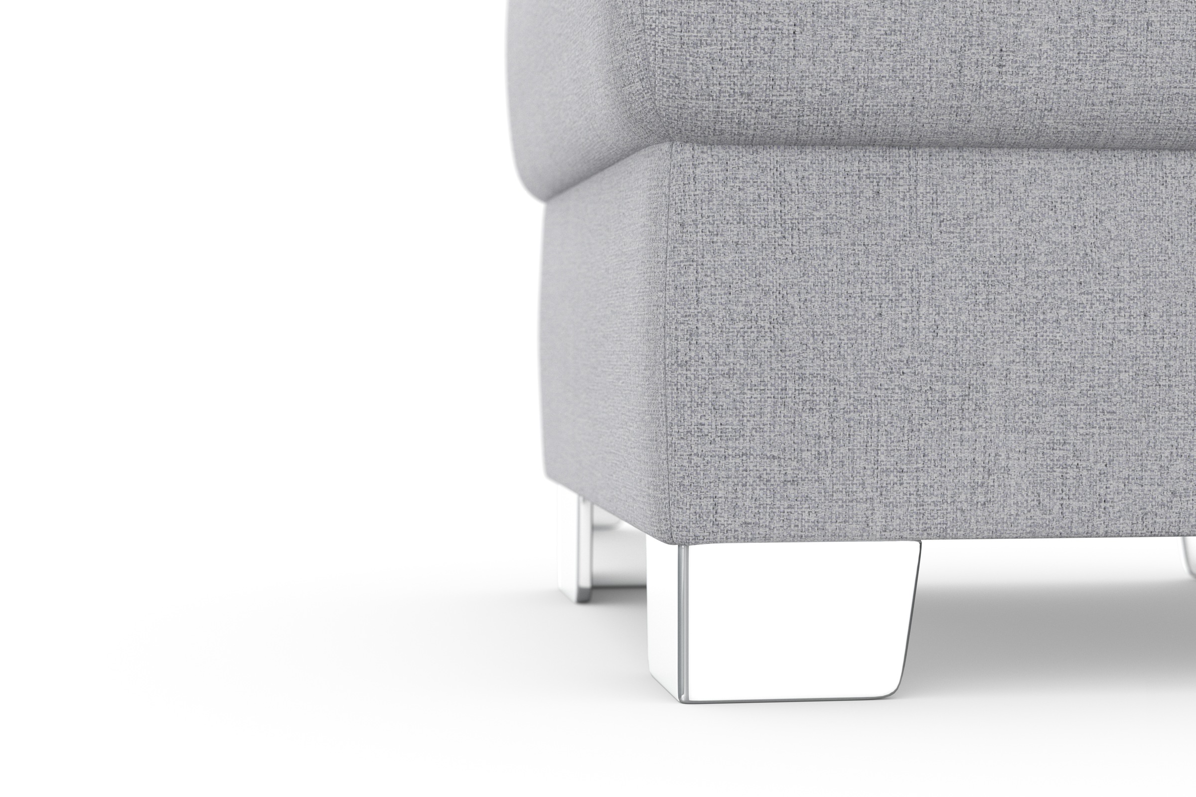 DOMO collection Hocker »Anzio«, wahlweise mit Federkern