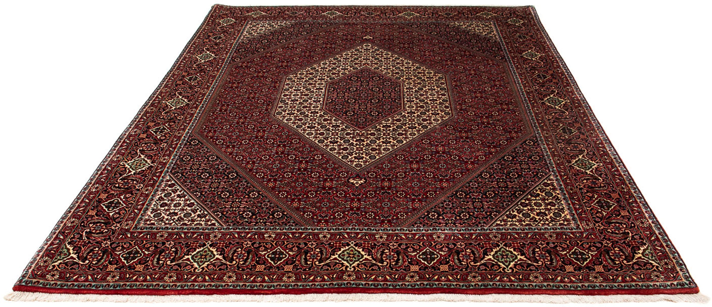 morgenland Orientteppich »Perser - Bidjar - 251 x 201 cm - dunkelrot«, rech günstig online kaufen