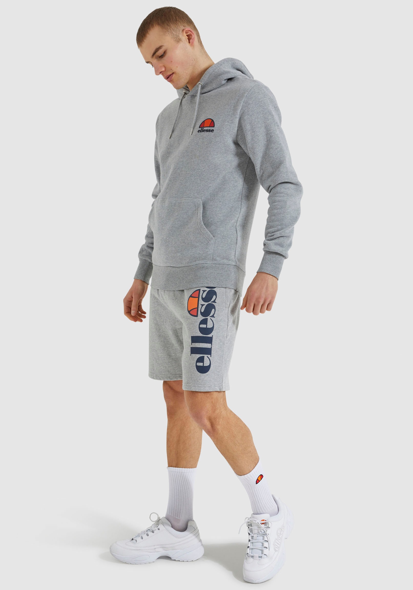 Ellesse Sweatshorts »BOSSINI FLEECE SHORT«  mit Eingrifftaschen, aus Baumwolle und Polyester