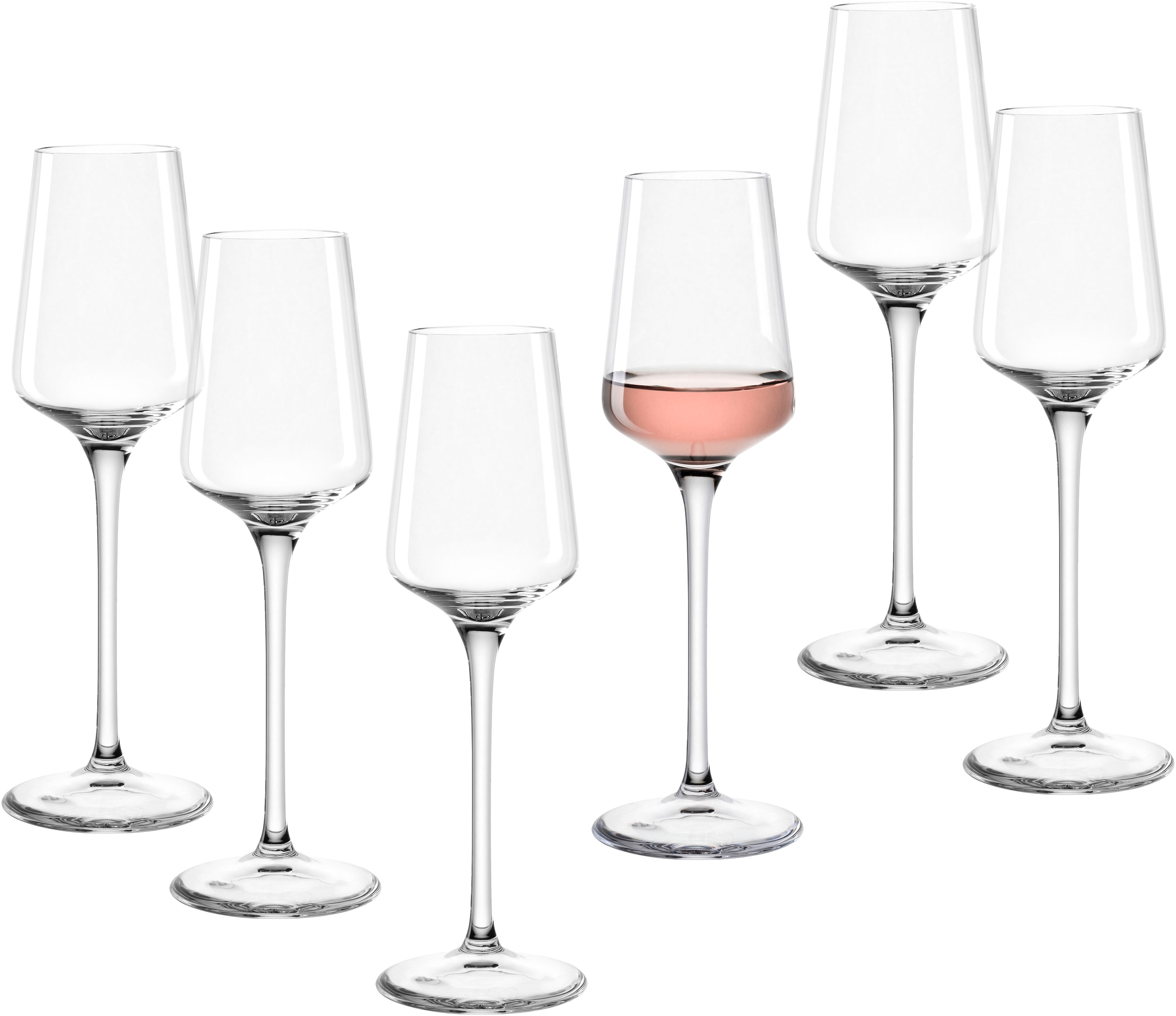 LEONARDO Schnapsglas »Grappaglas PUCCINI, 120 ml, 6er-Set«, (Set, 6 tlg.), günstig online kaufen