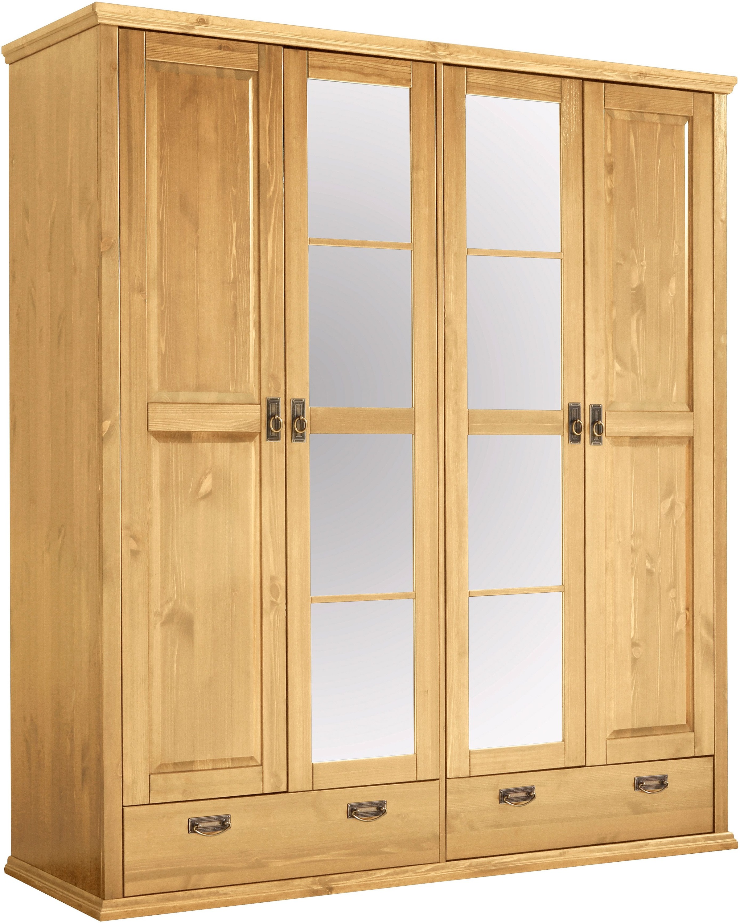 Home affaire Kleiderschrank "Madrid" 3 Breiten: 90/164/245 cm H/T ca.190/59 günstig online kaufen
