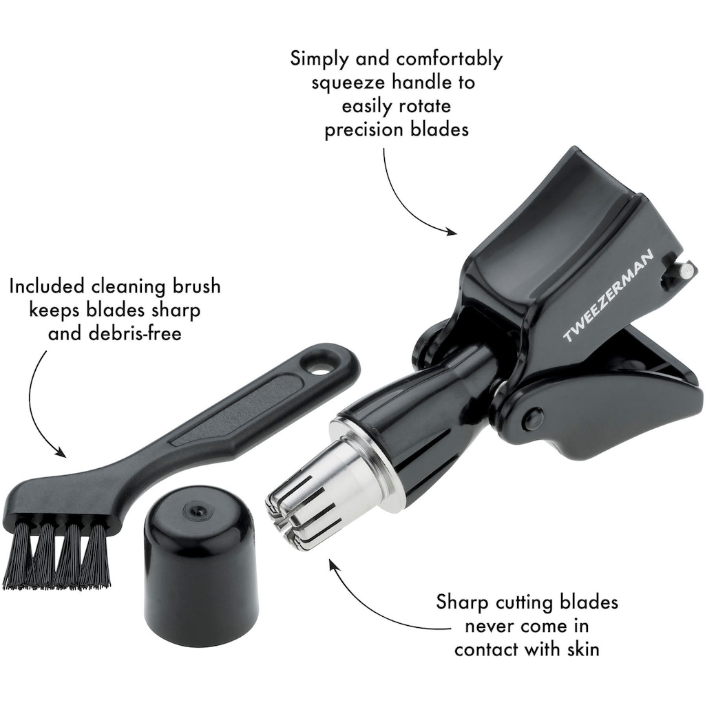 TWEEZERMAN Nasen- und Ohrhaartrimmer »GEAR Nose Hair Trimmer«