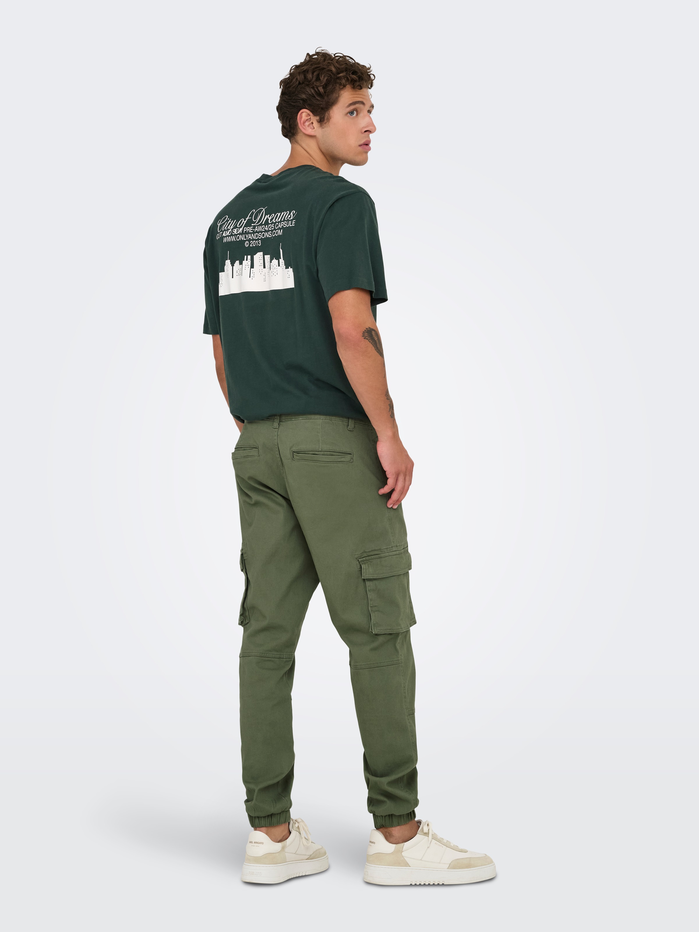 ONLY & SONS Cargohose »ONSCAM STAGE CARGO CUFF LIFE 6687 NOOS«