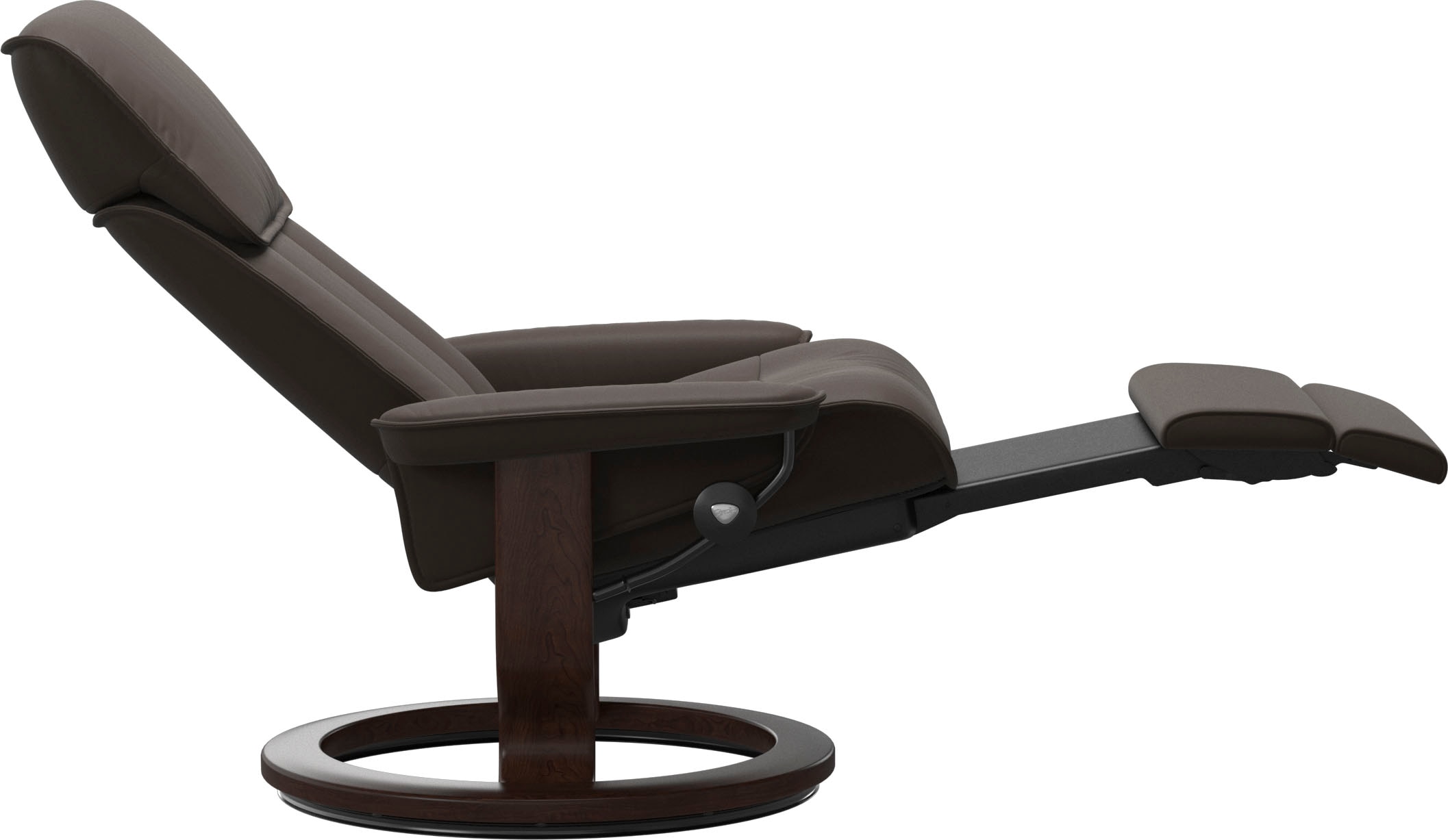 Stressless® Relaxsessel »Admiral«, verstellbar, optional 2-motorisch, Größe M & L, Gestell Braun