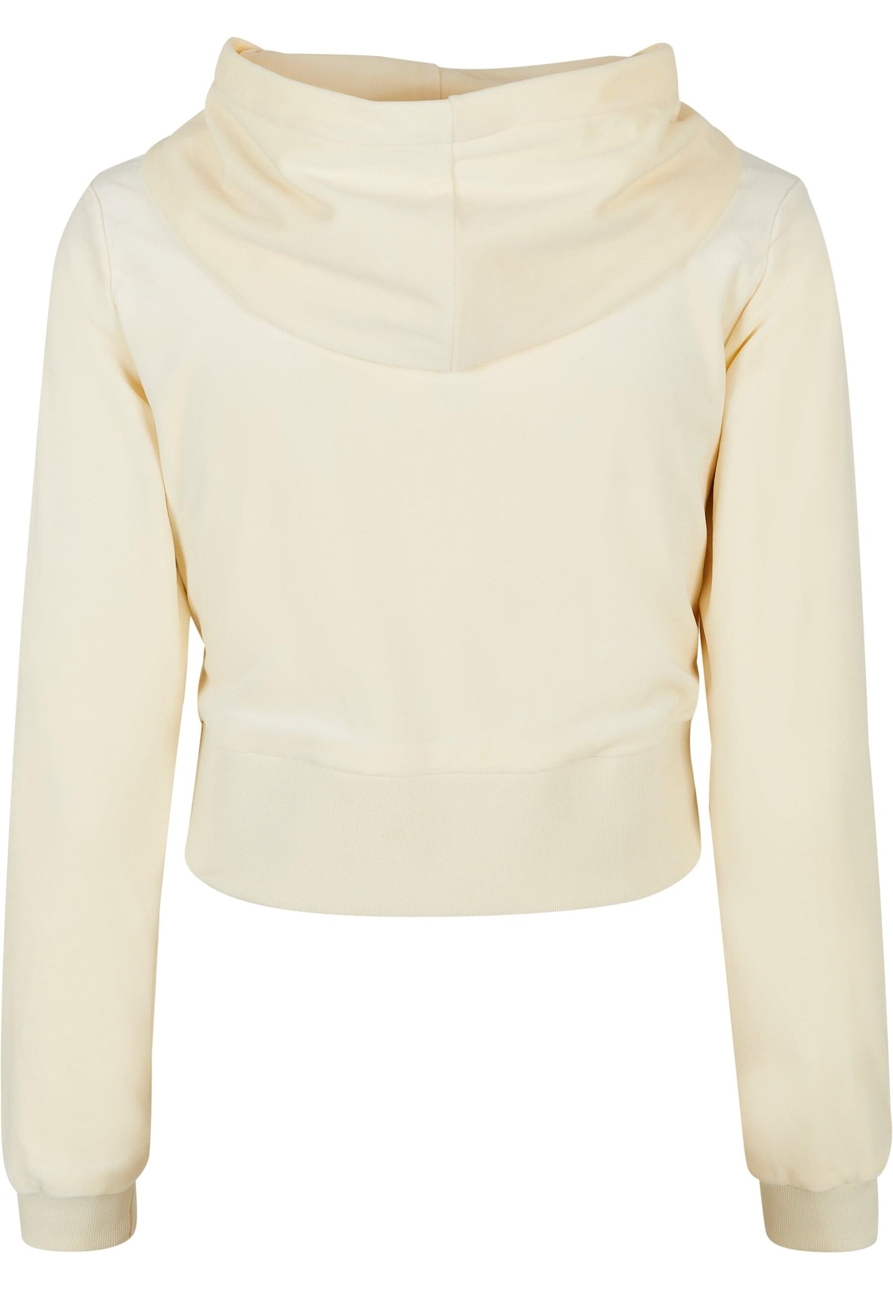 Fubu Kapuzenpullover »Fubu Damen FW224-020-1 Signature Velours Zip Hoodie offwhite« 1 Stk.