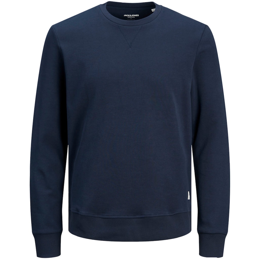 Jack & Jones PlusSize Sweatshirt »BASIC SWEAT CREW NECK«, (Packung)