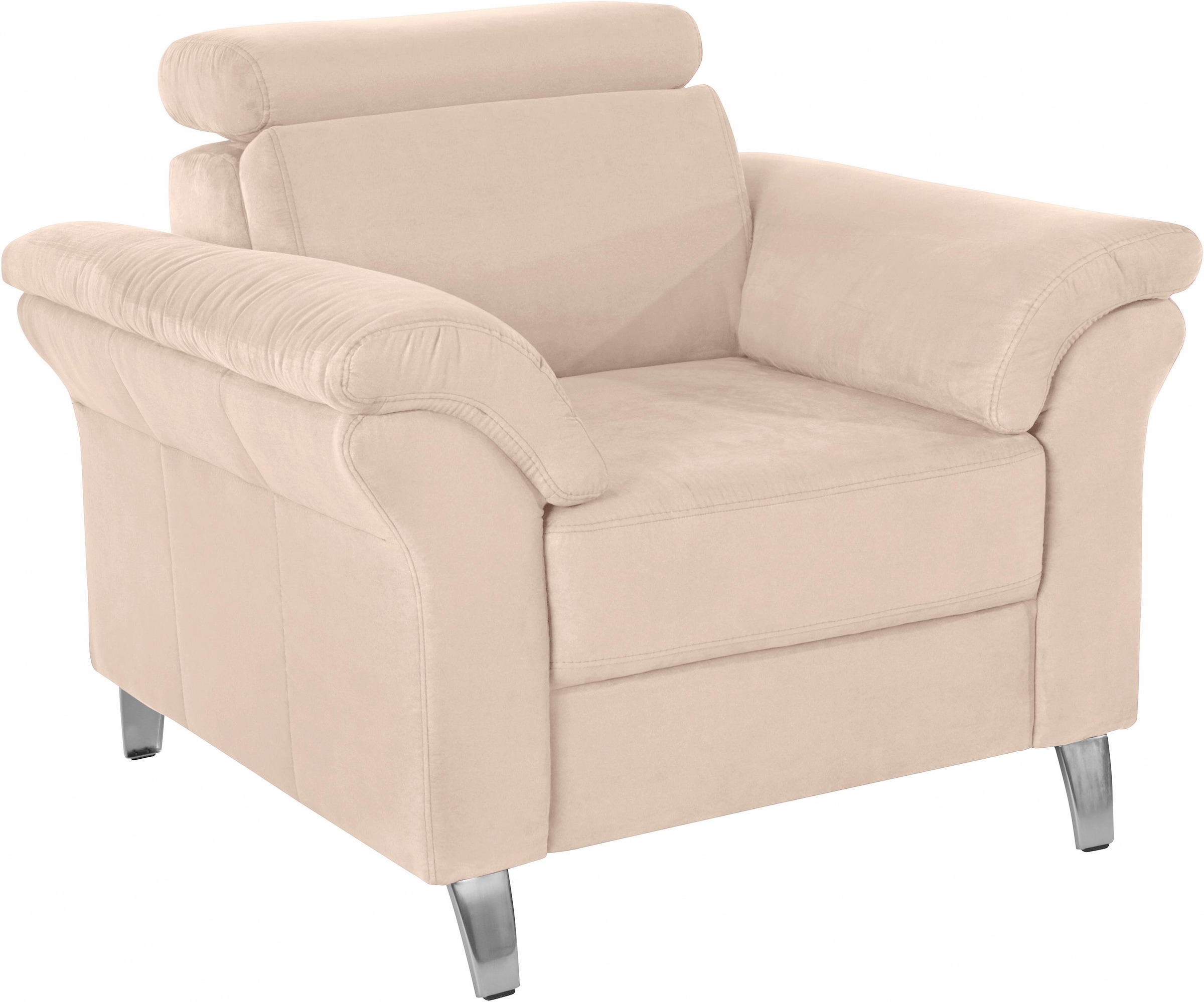 sit&more Sessel »Arngast«, inklusive Federkern und Kopfteilverstellung günstig online kaufen