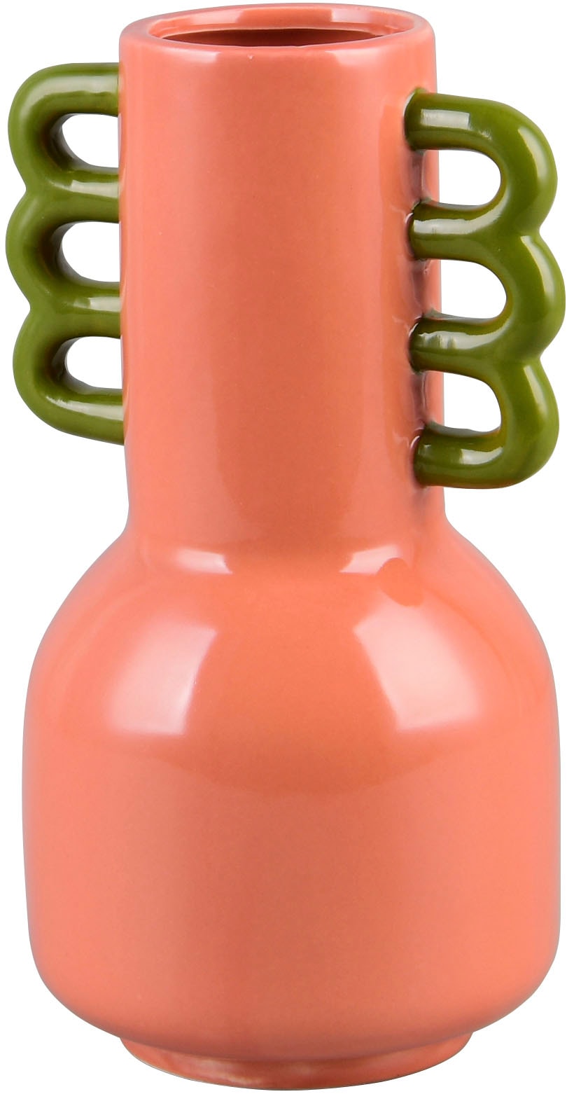 MIRRORS AND MORE Dekovase »KOFI« Auffällige Dekovase günstig online kaufen