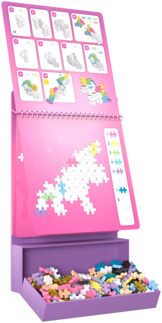 PLUS-PLUS Kreativset »Bausteine Puzzle by Number Märchen«