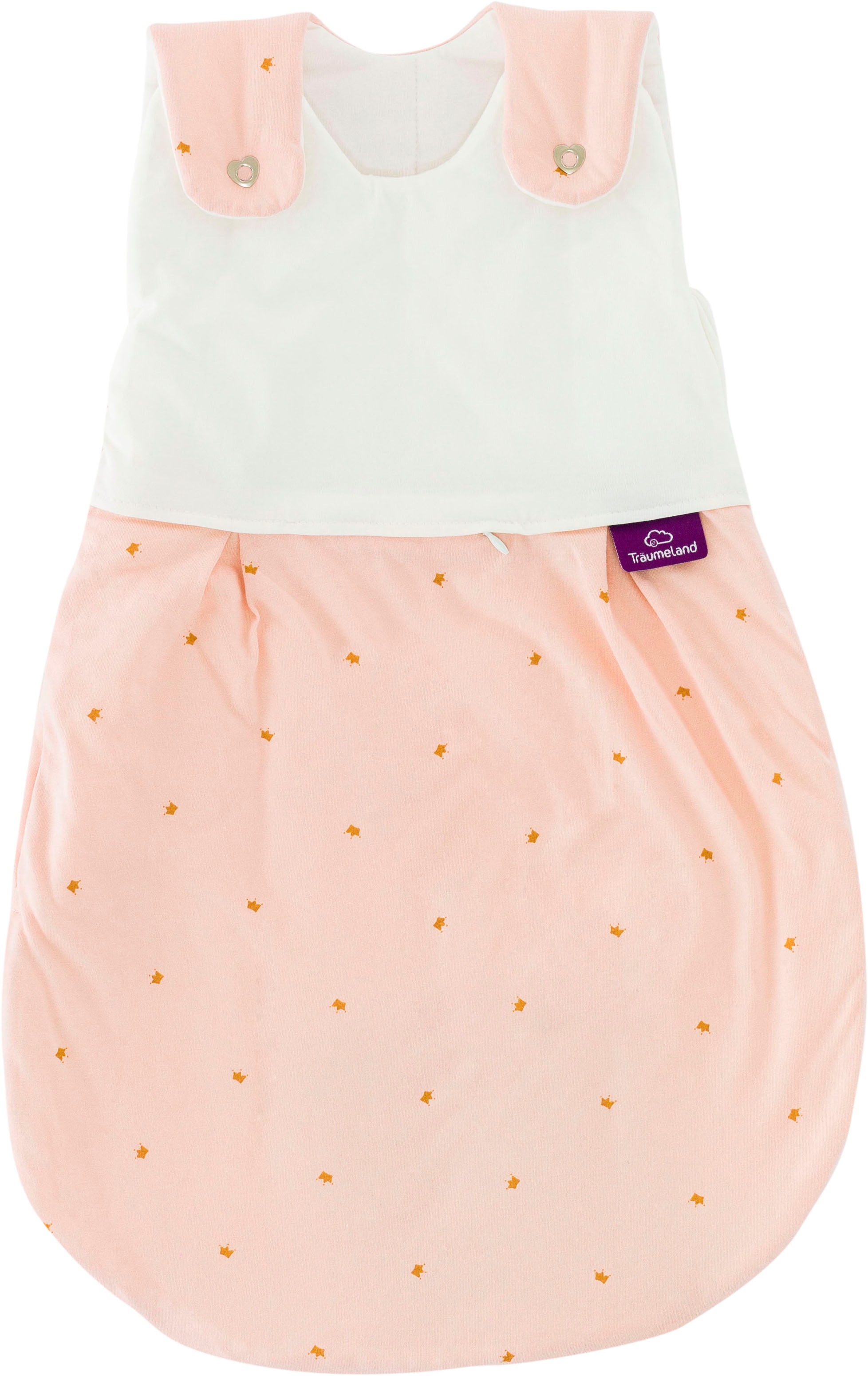 Träumeland Babyschlafsack »Außenschlafsack LIEBMICH, Design Märchengold« günstig online kaufen