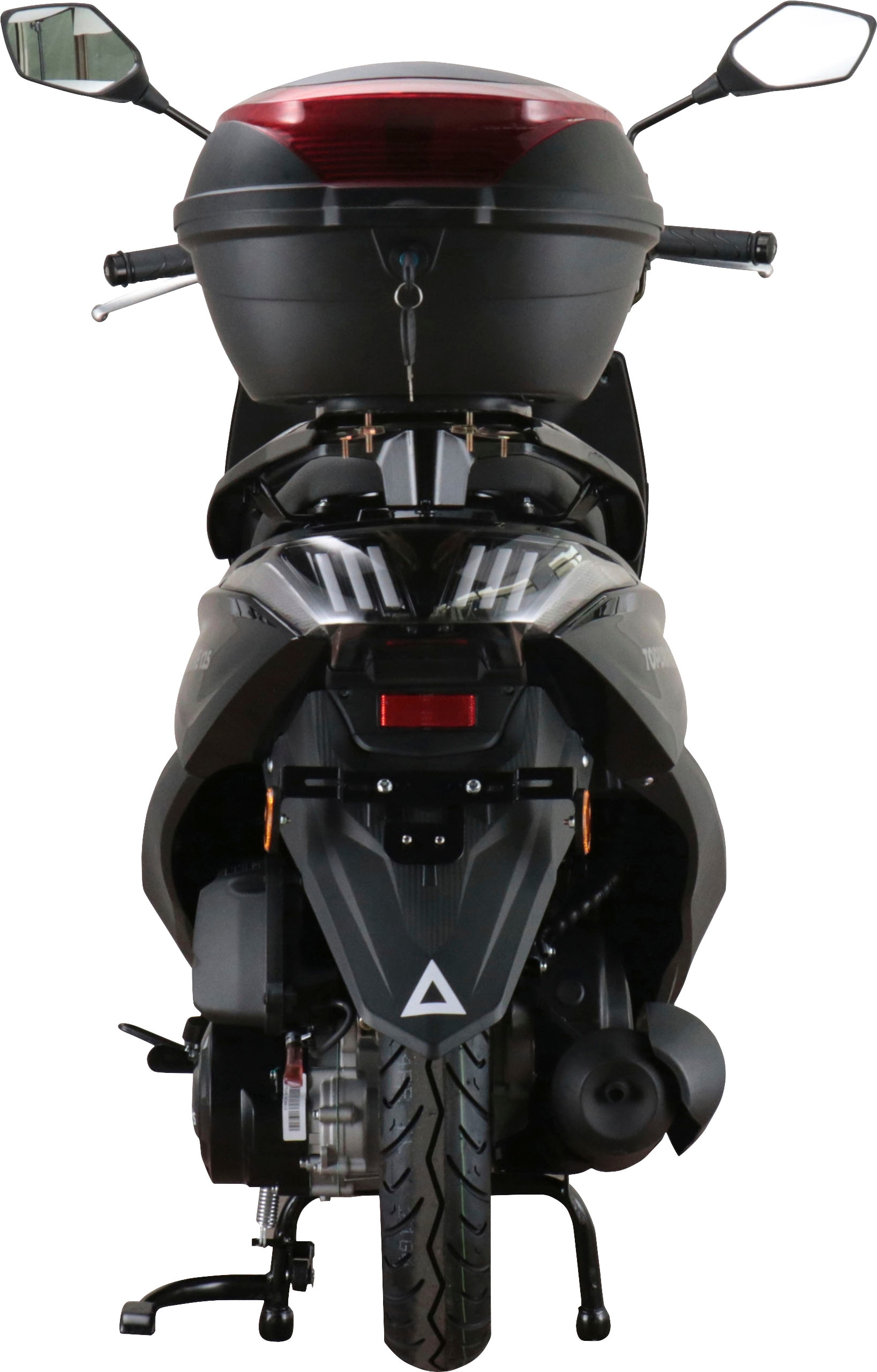 Alpha Motors Motorroller »Topdrive«, 125 cm³, 85 km/h, Euro 5, 8,56 PS, (mit Topcase), mit USB-Anschluss