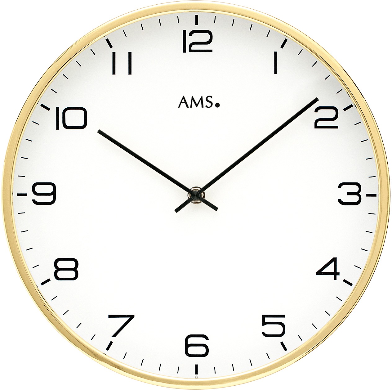 AMS Wanduhr »W9657«, Quarzuhr,Wohnzimmer,Esszimmer,Küche,Arbeitszimmer,Büro günstig online kaufen