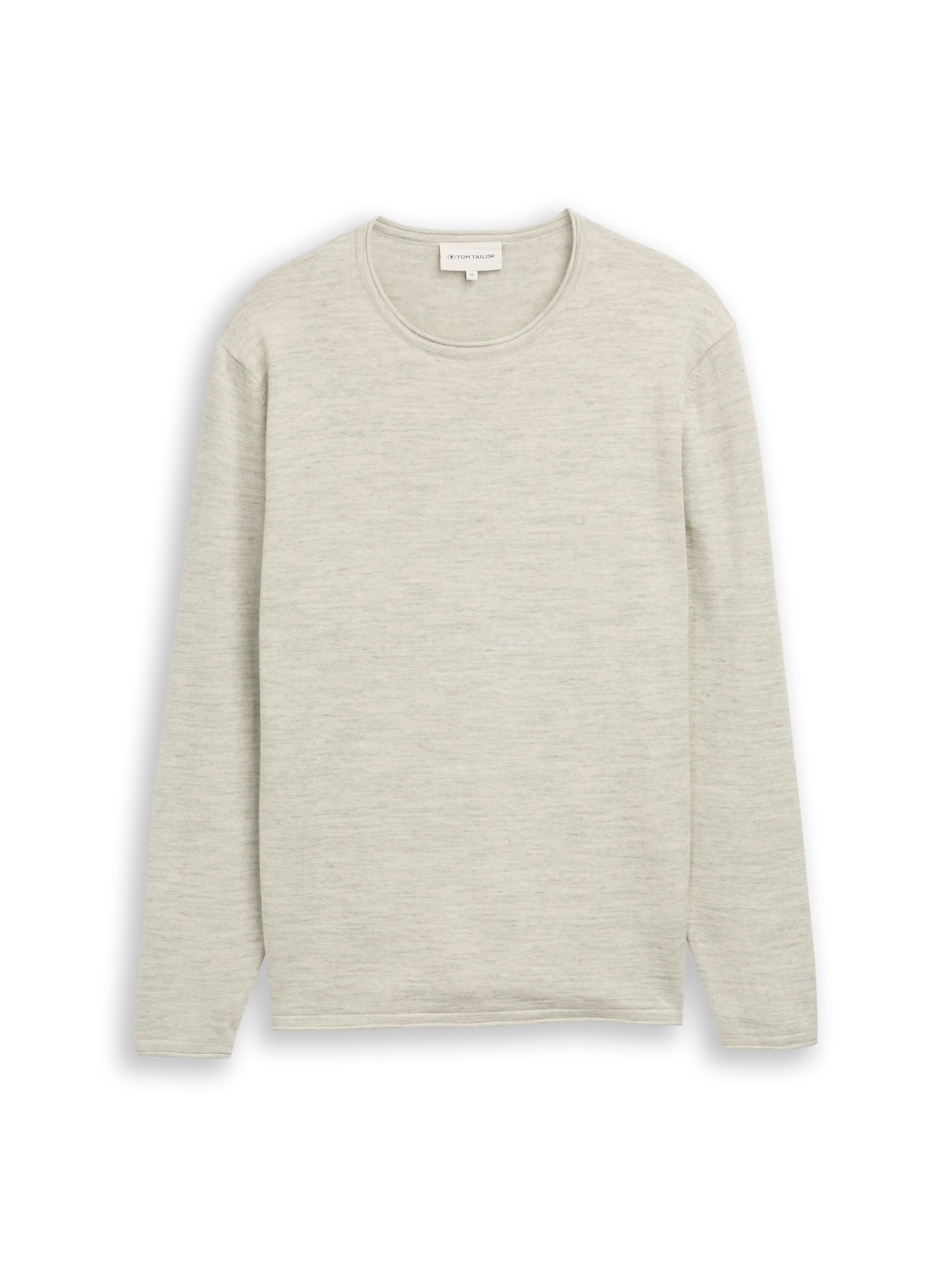 TOM TAILOR Rundhalspullover mit Rundhalsausschnitt