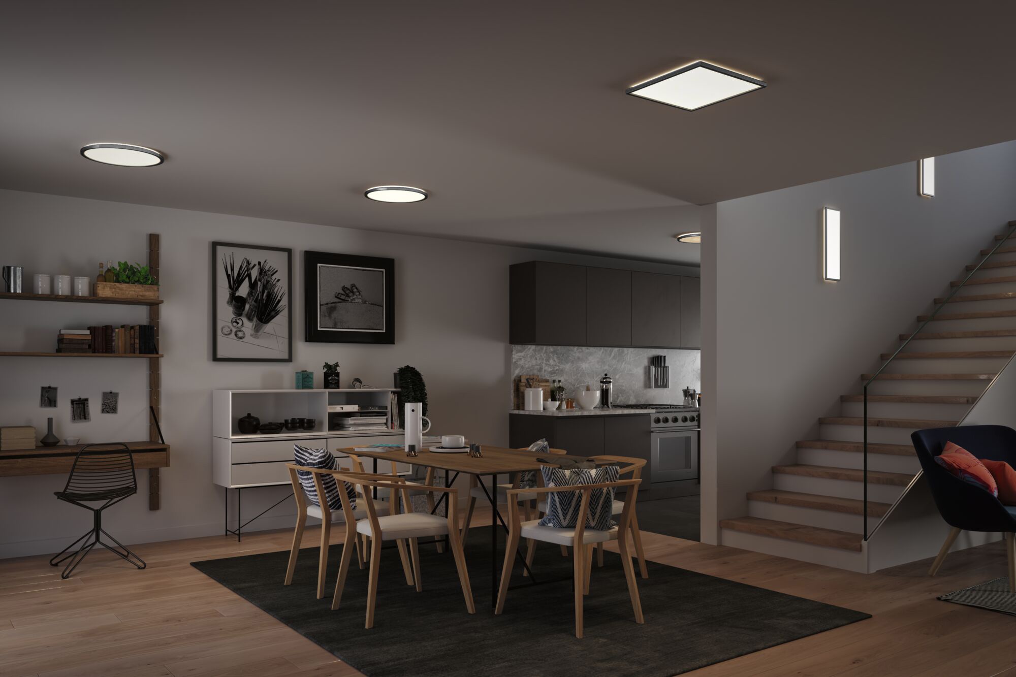 Paulmann LED Panel »Atria Shine« 1 Stk. Neutralweiß