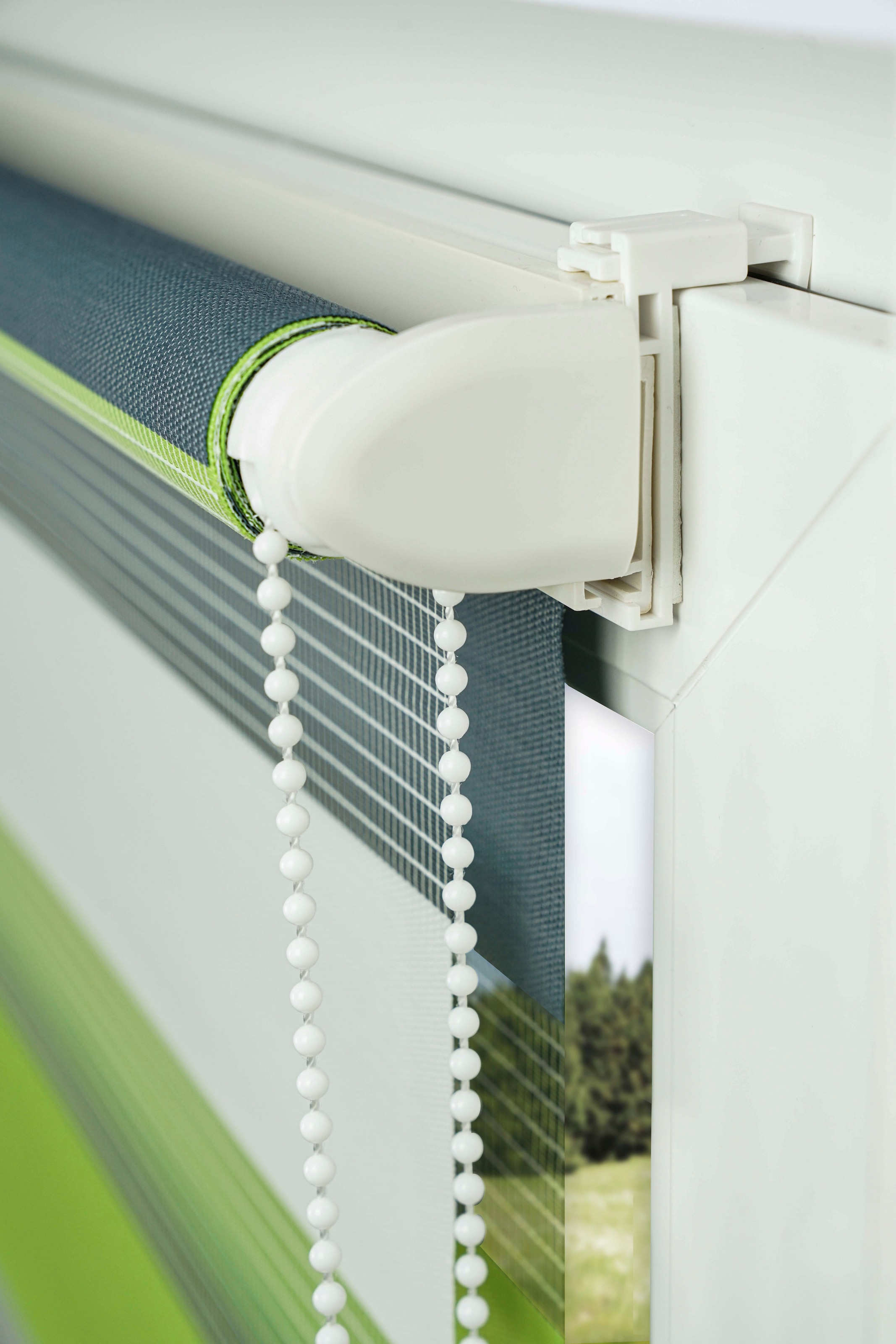 mydeco Doppelrollo »Just-Triple«, Lichtschutz, ohne Bohren, freihängend