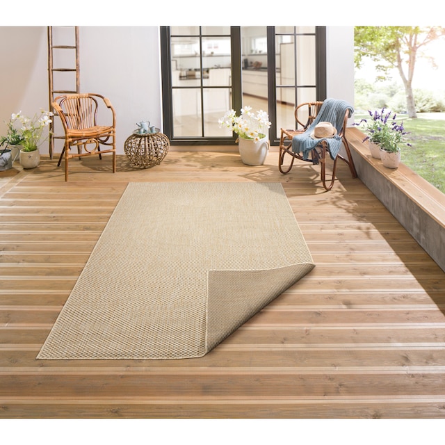 my home Teppich »Rhodos«, rechteckig, In-und Outdoor geeignet, Sisal-Optik,  Wetterfest & UV-beständig bequem und schnell bestellen