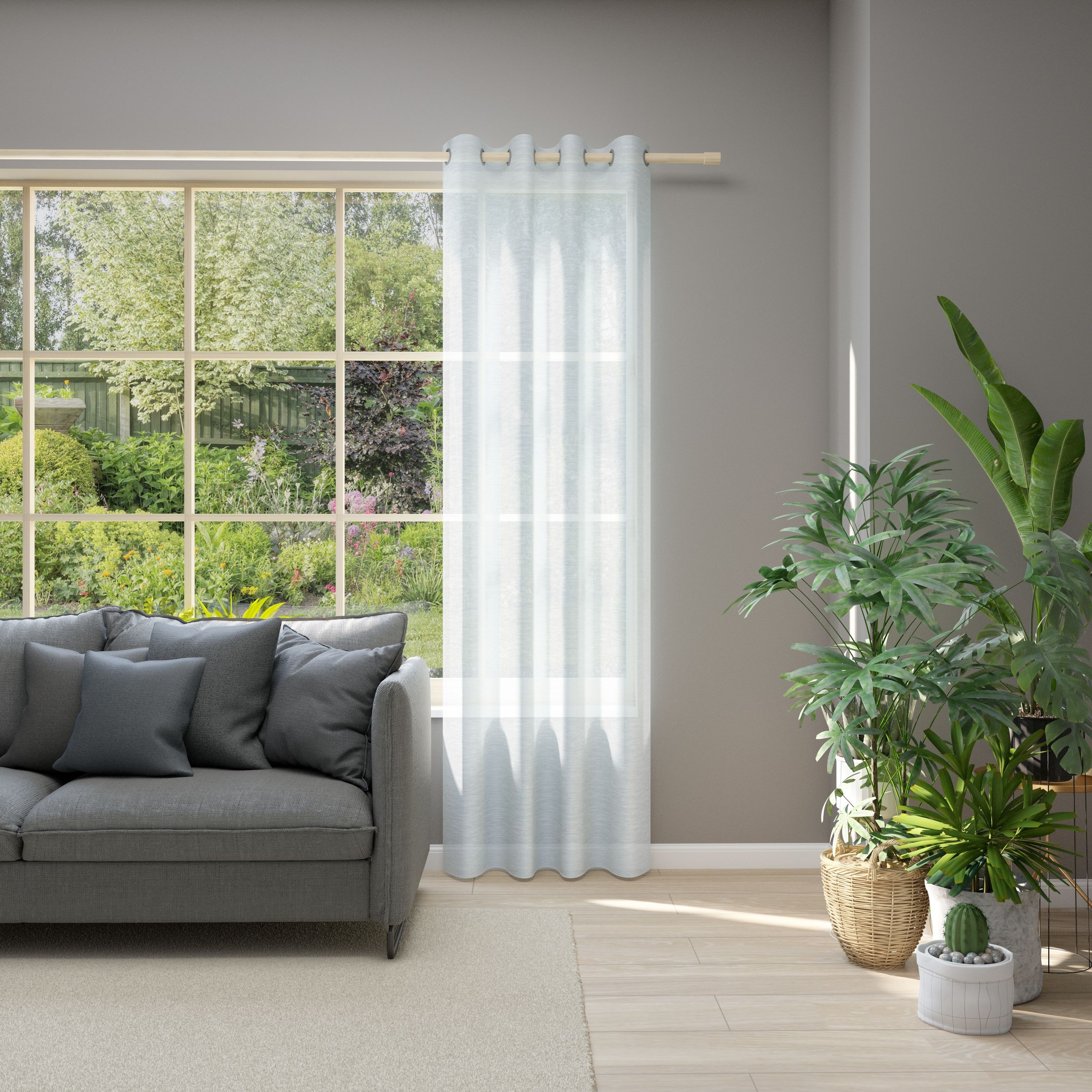 Neutex for you! Vorhang »Allure«, (1 St.), HxB: 245x140, Ösenschal mit Meta günstig online kaufen
