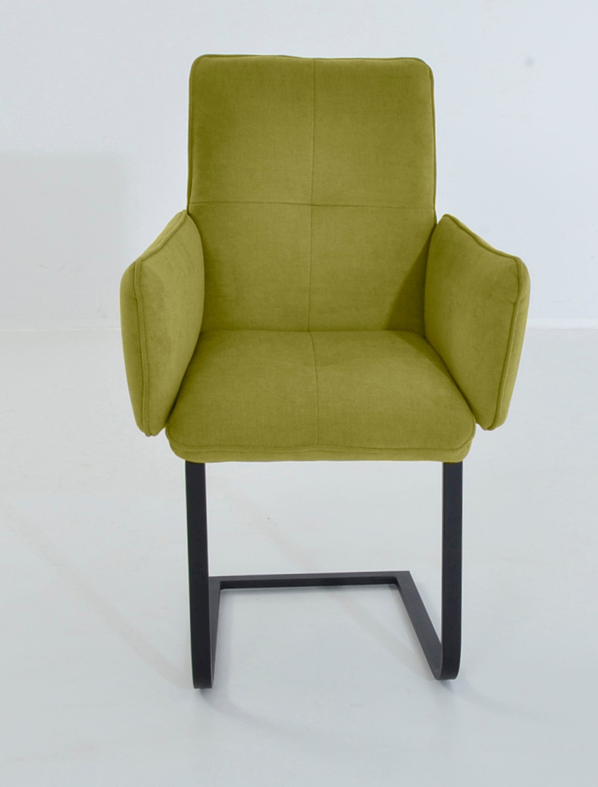 K+W Komfort & Wohnen Freischwinger »6502« () Freischwinger mit Armlehnen, F günstig online kaufen