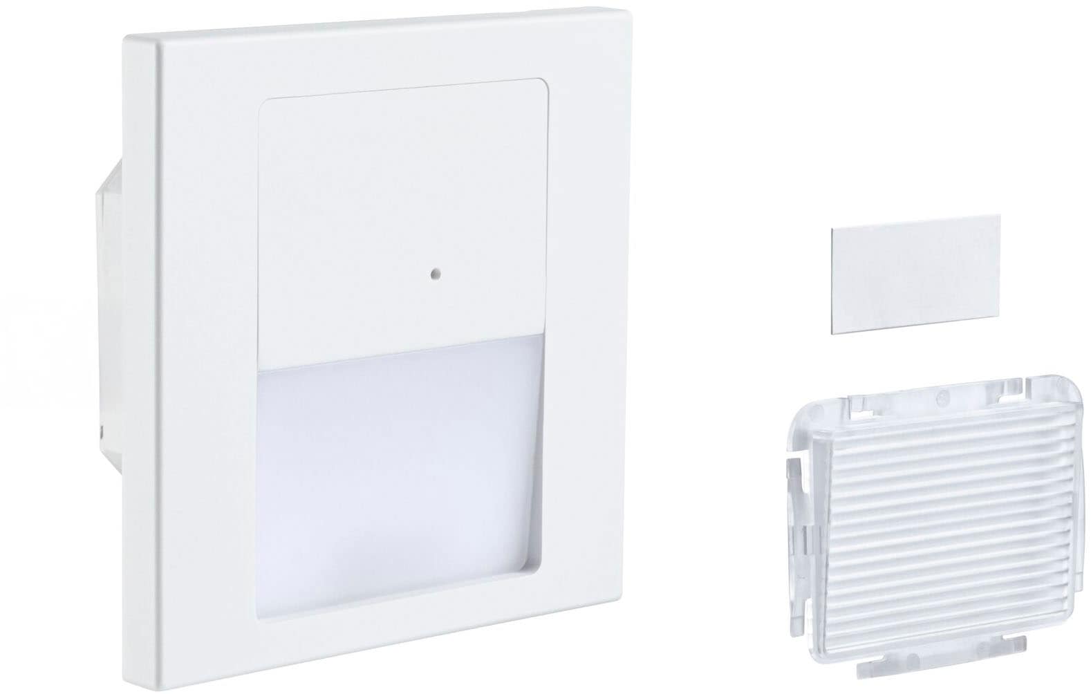 Paulmann LED Einbauleuchte »LED Wandeinbauleuchte Tsaro eckig 80x36mm«, 1 flammig