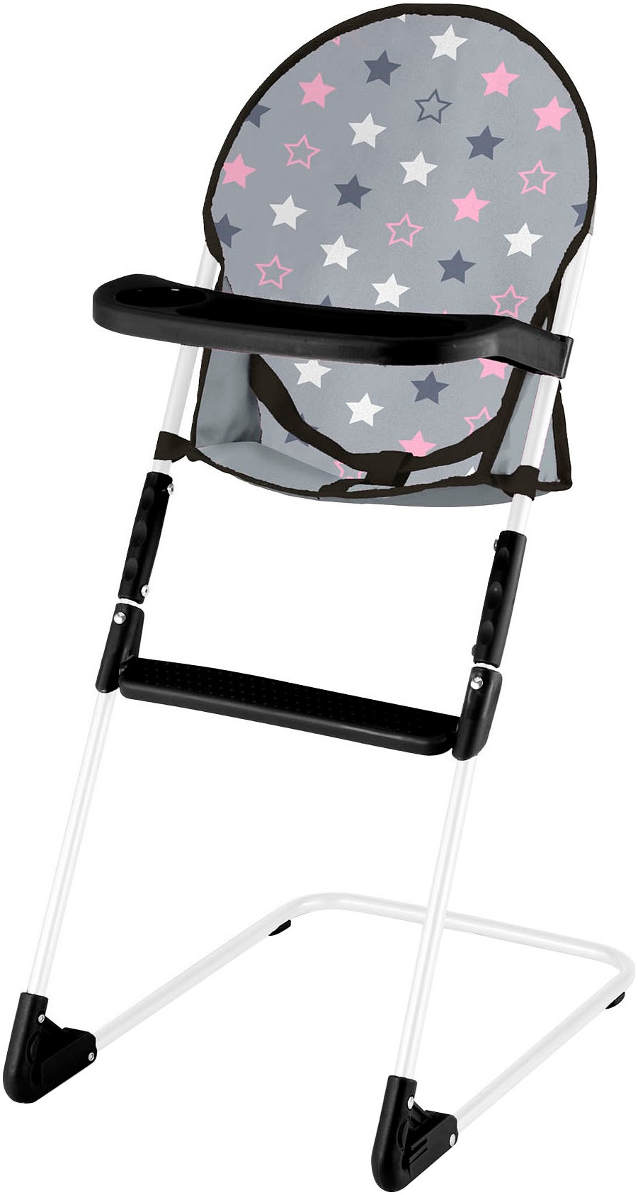 Bayer Kombi-Puppenwagen »Xeo Deluxe, grau«, (Set)