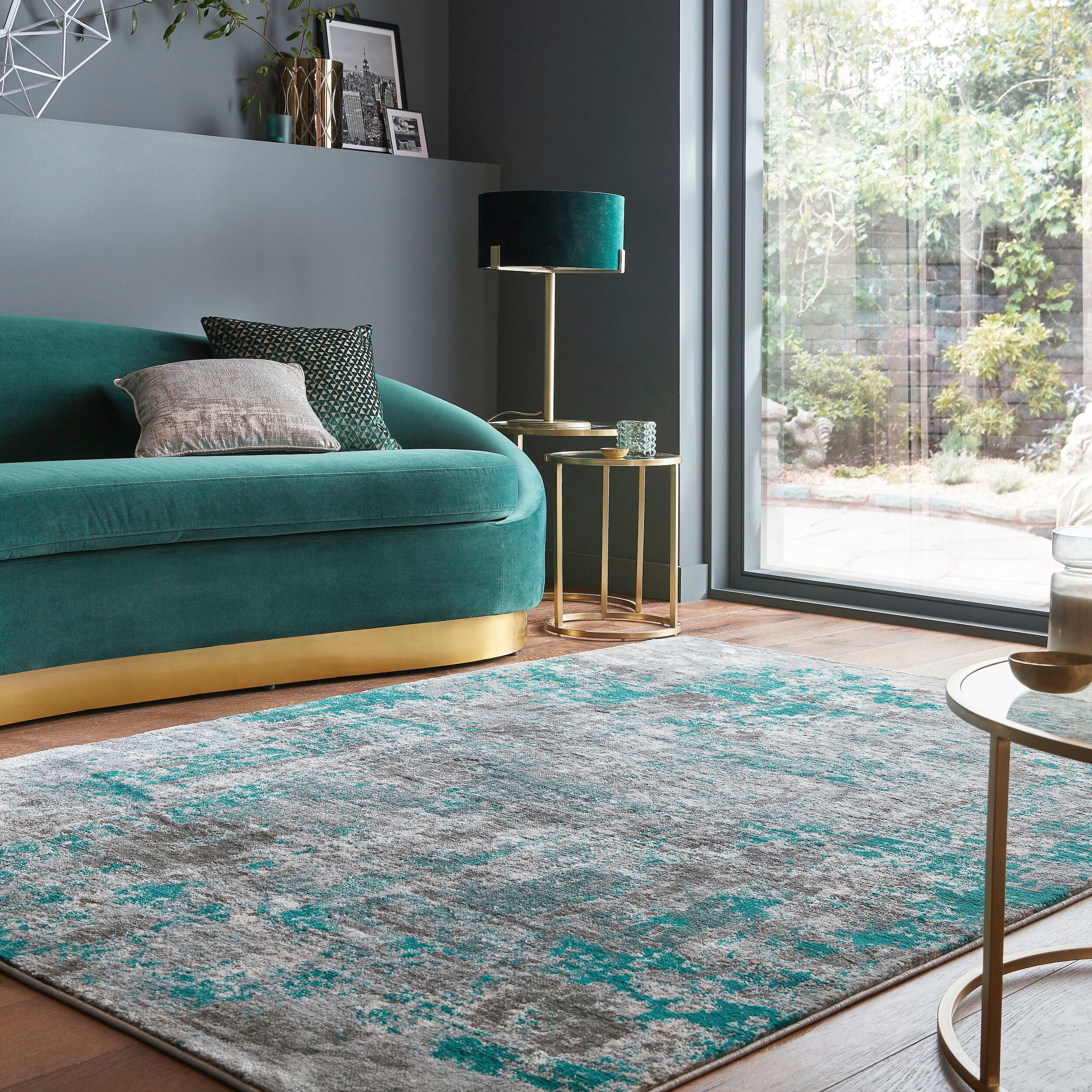 FLAIR RUGS Teppich »Wonderlust«, rechteckig, 10 mm Höhe, fußbodenheizungsge günstig online kaufen