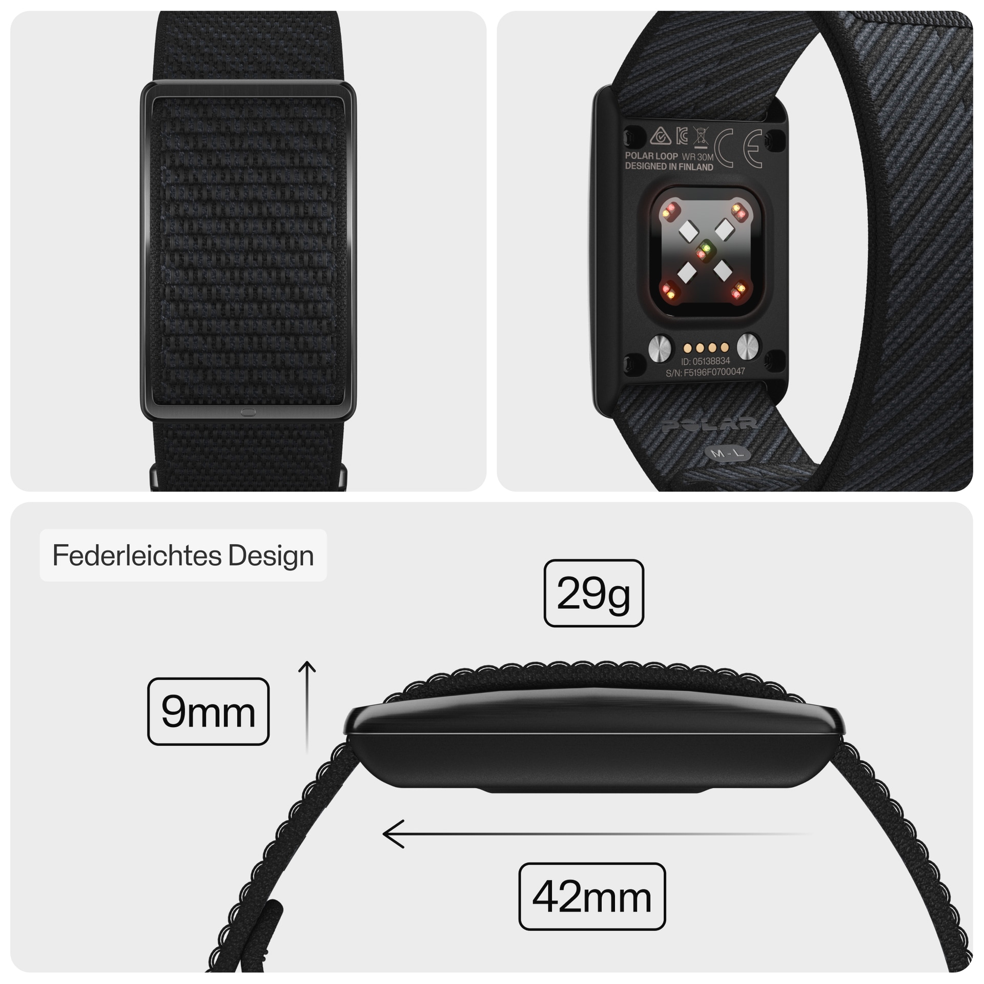 Polar Fitness-Tracker »LOOP GEN2 S-L«