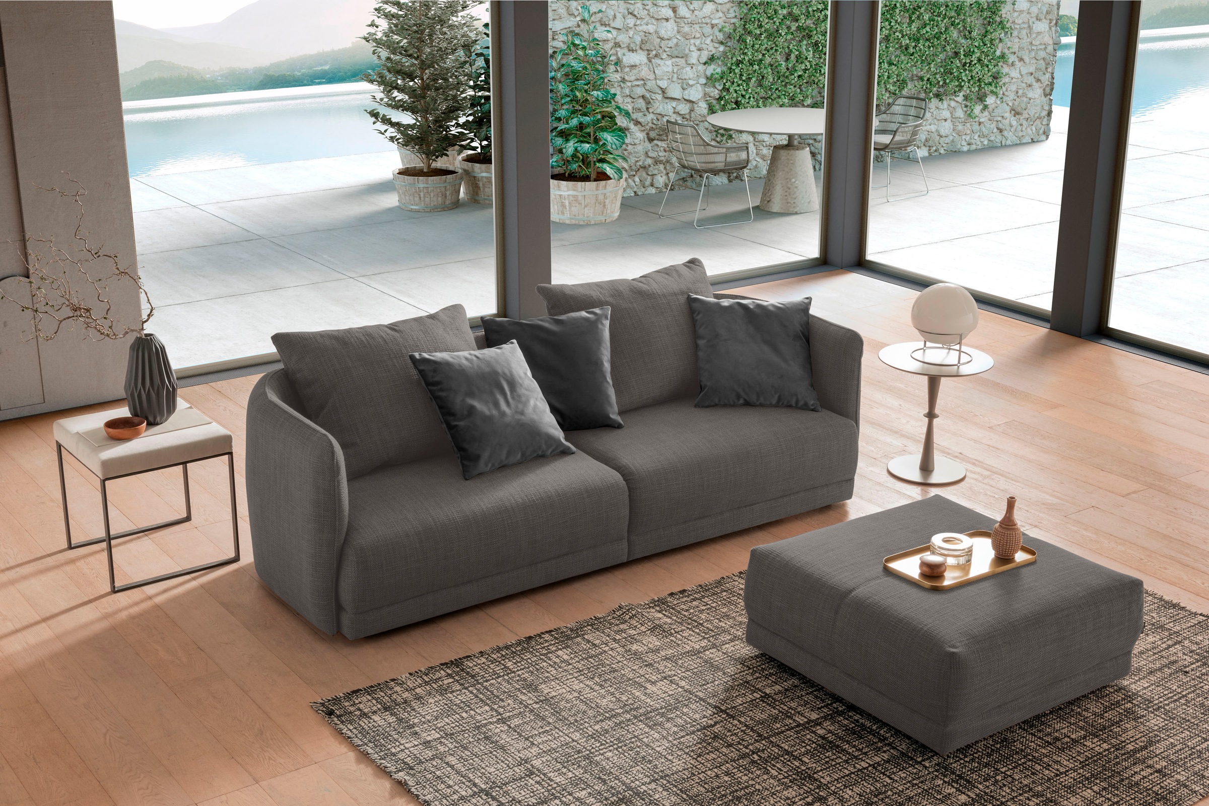 designwerk Hocker »New York«, in hochwertiger Verarbeitung