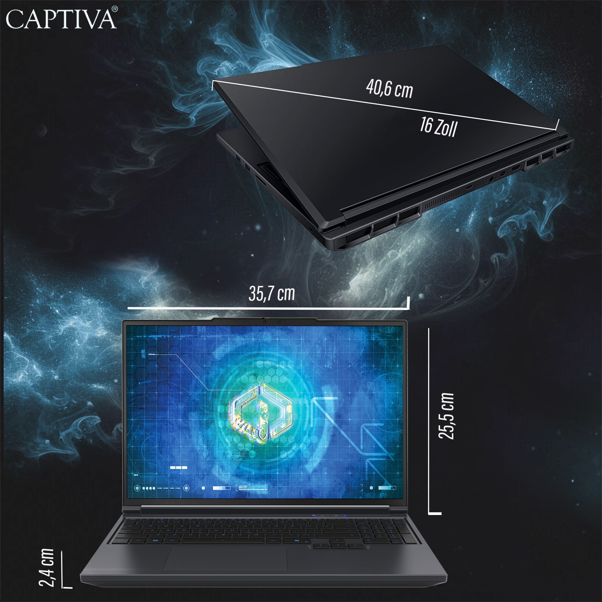 CAPTIVA Gaming-Notebook »Advanced Gaming I92-081«