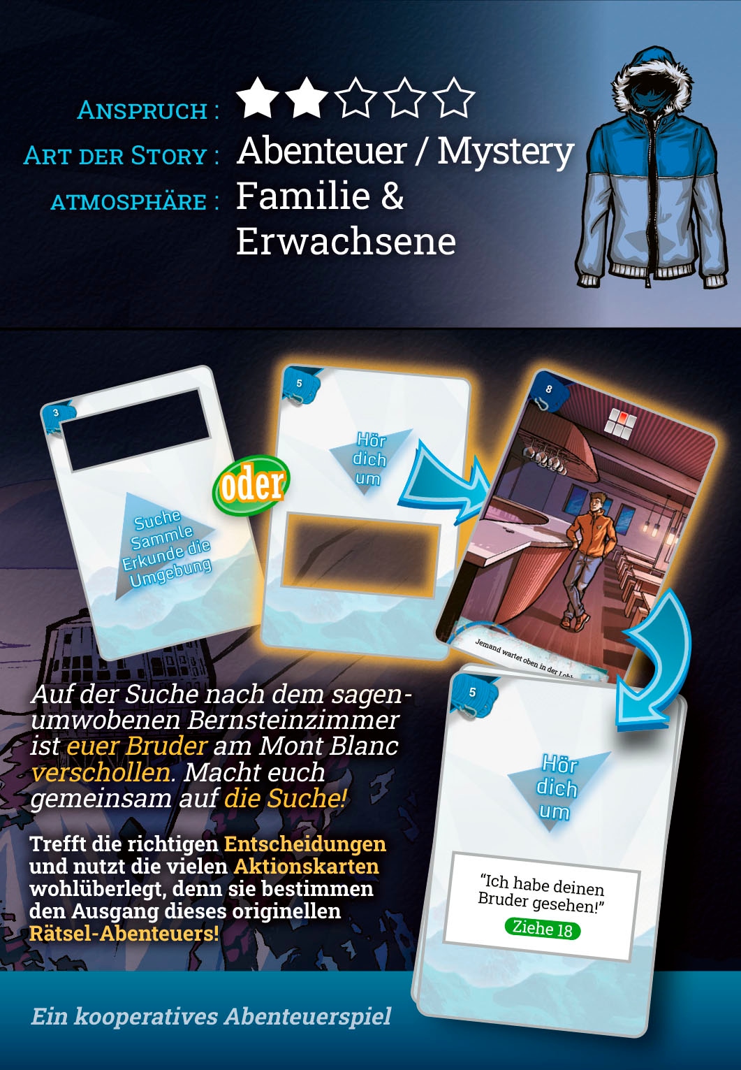 Ravensburger Spiel »Back Tales - Verschollen unterm Eis«