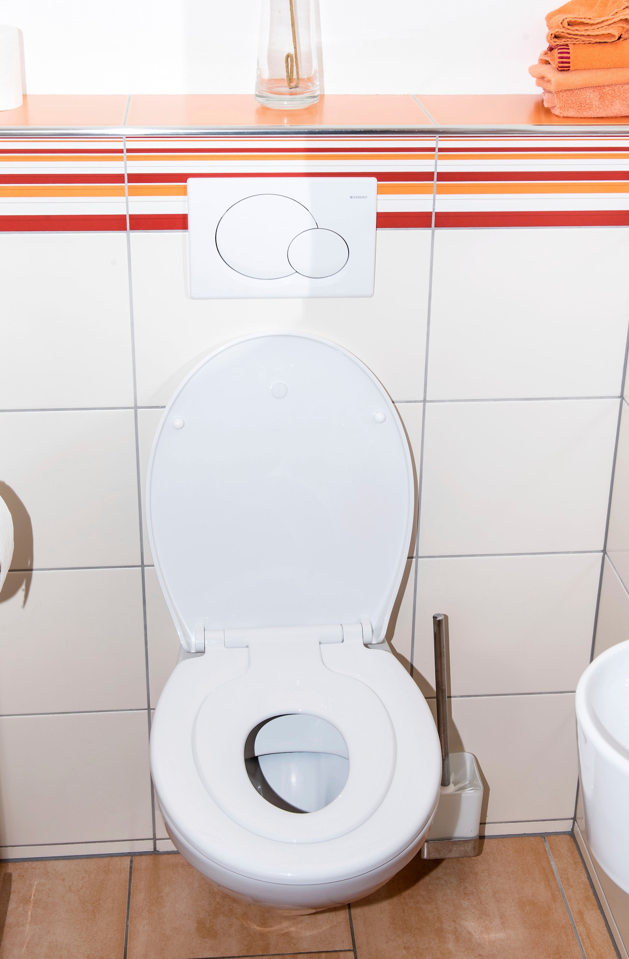 CORNAT WC-Sitz »Pflegeleichter Thermoplast - Montierbarer Kinder-Sitz - Quick up«, Clean Funktion - Absenkautomatik - Montage von oben / Toilettensitz