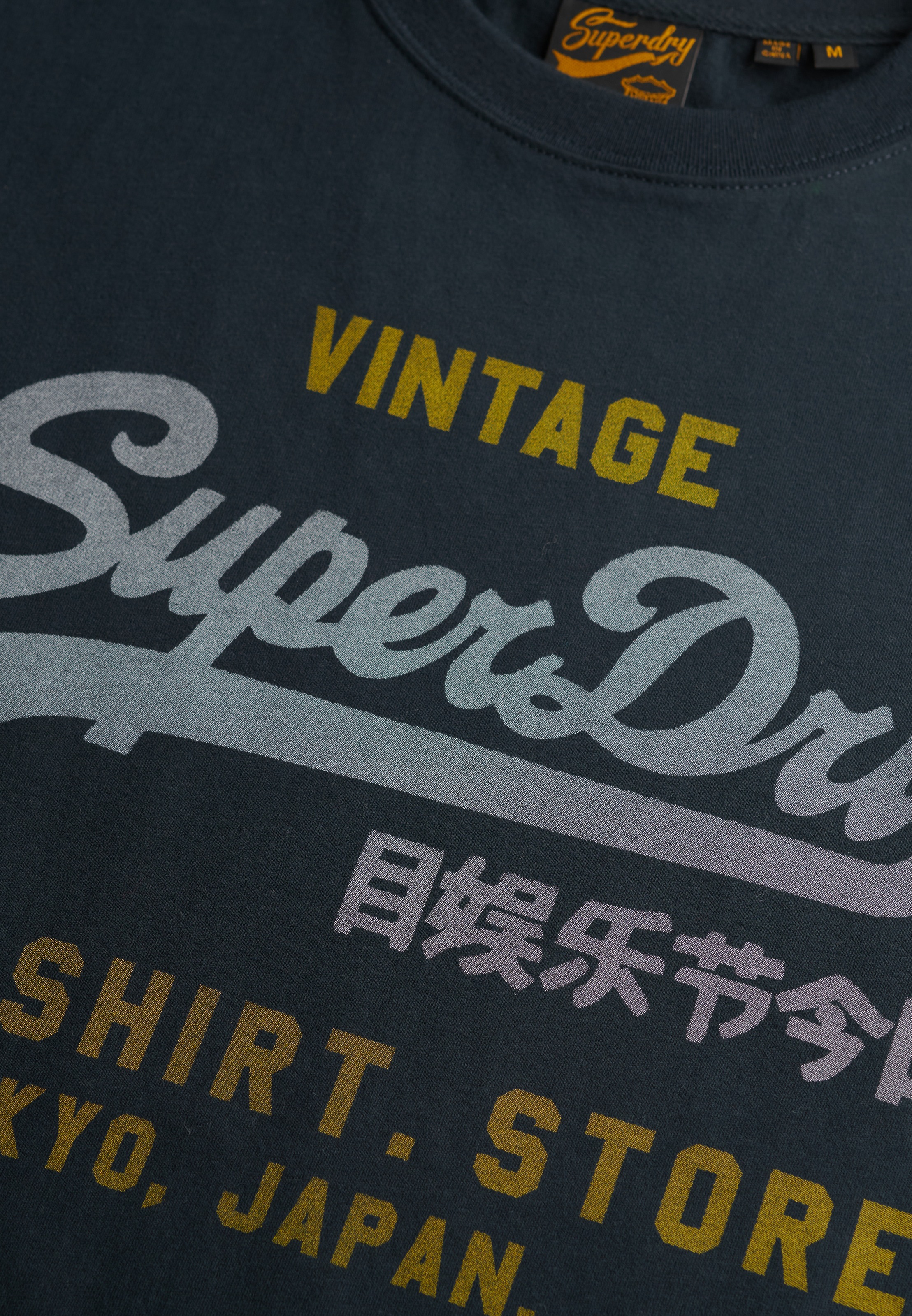 Superdry Rundhalsshirt »VL HERITAGE RELAXED TEE«