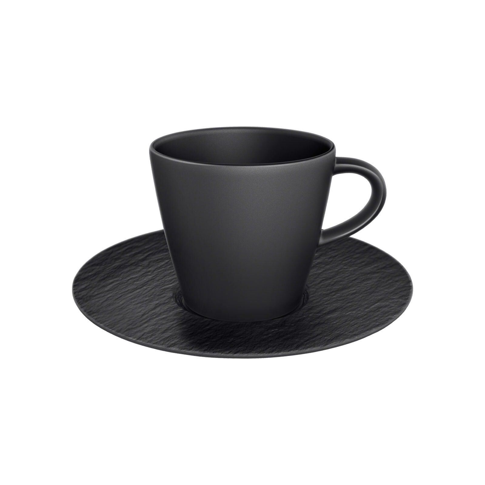 Villeroy & Boch Tasse »Kaffeetasse mit Untertasse Manufacture Rock 150 ml / günstig online kaufen