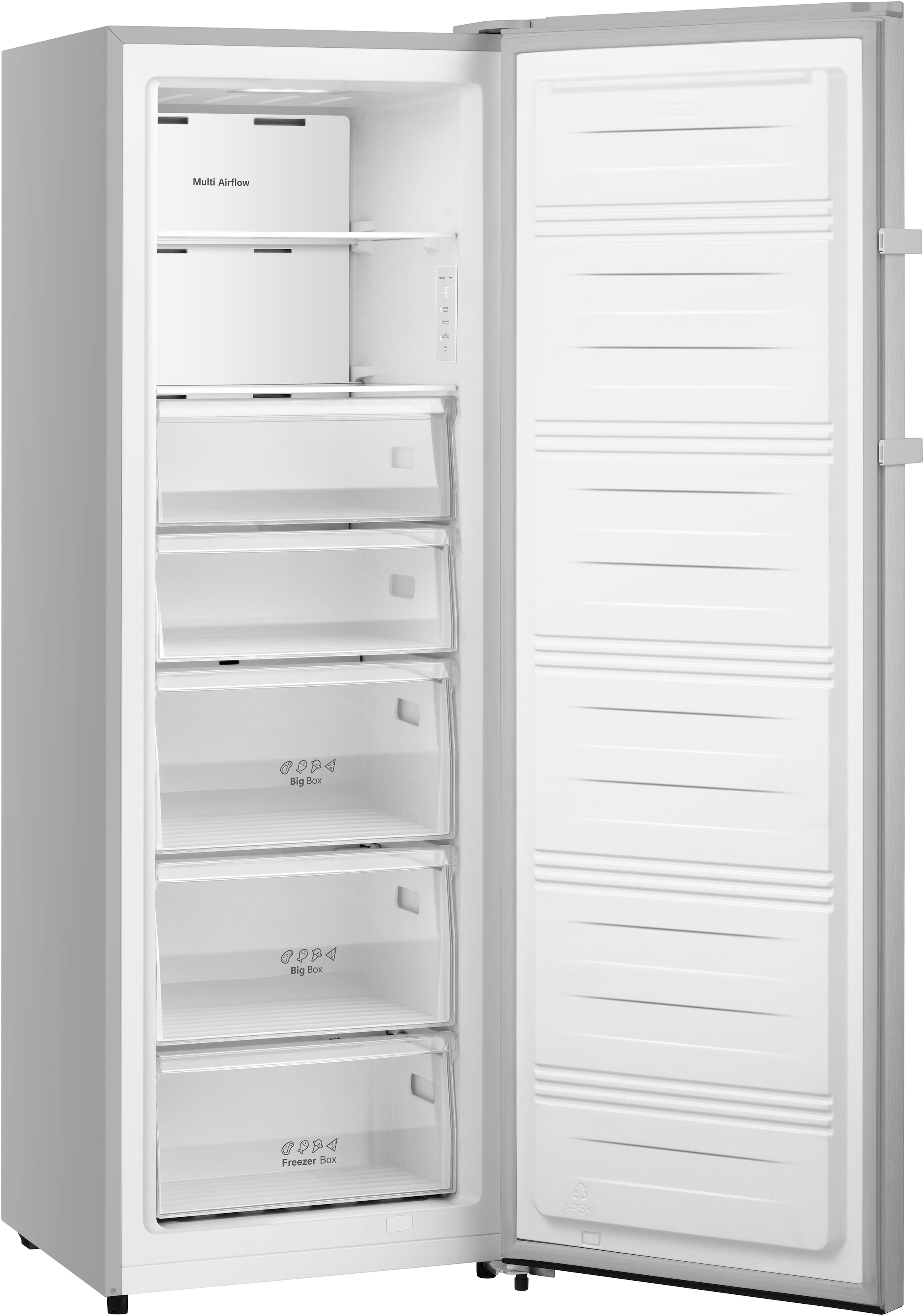 Hanseatic Gefrierschrank »HGS17260CNFI«, 172 cm hoch, 59,5 cm breit, No Frost