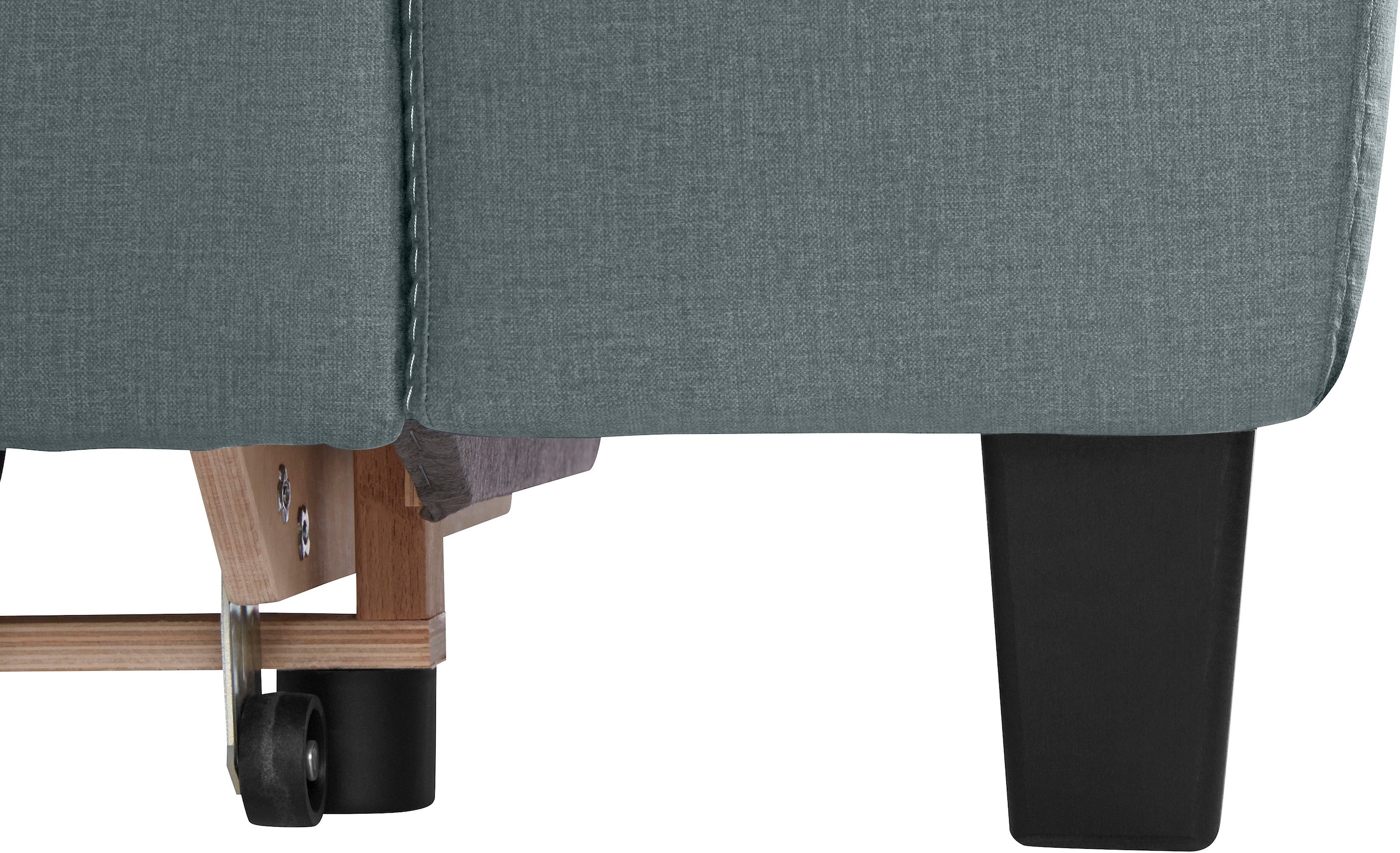 COTTA Ecksofa »Morven L-Form mit Kopfteilverstellung«, wahlweise mit Bettfunktion, Bettkasten & Wireless-Charger