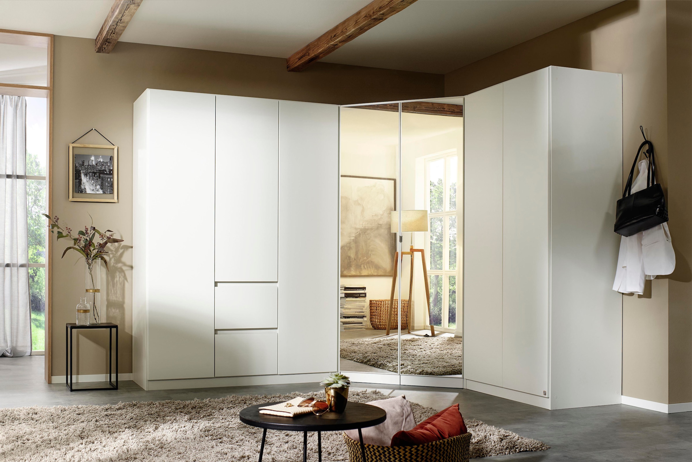 rauch Schrank-Set »Kleiderschrank Schrank Garderobe Wäscheschrank Ankleide NIDDA« Set, Größe 253x208 cm, 