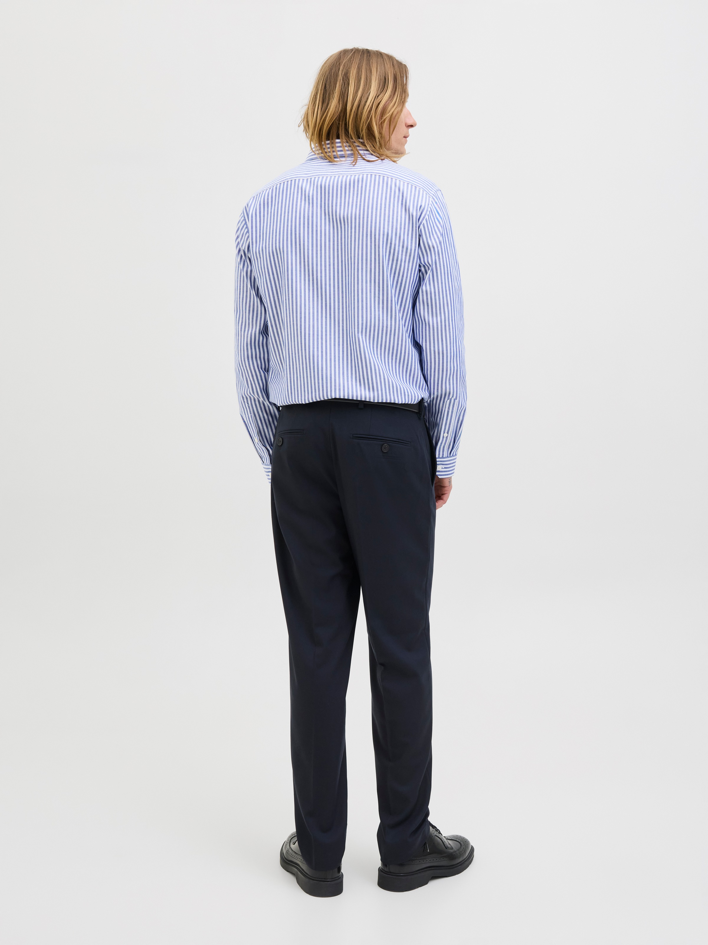 Jack & Jones Langarmhemd »JPRBLAPARKER Slim Fit Hemd, atmungsaktiv, ideal für den Alltag« Baumwolle, slim fit