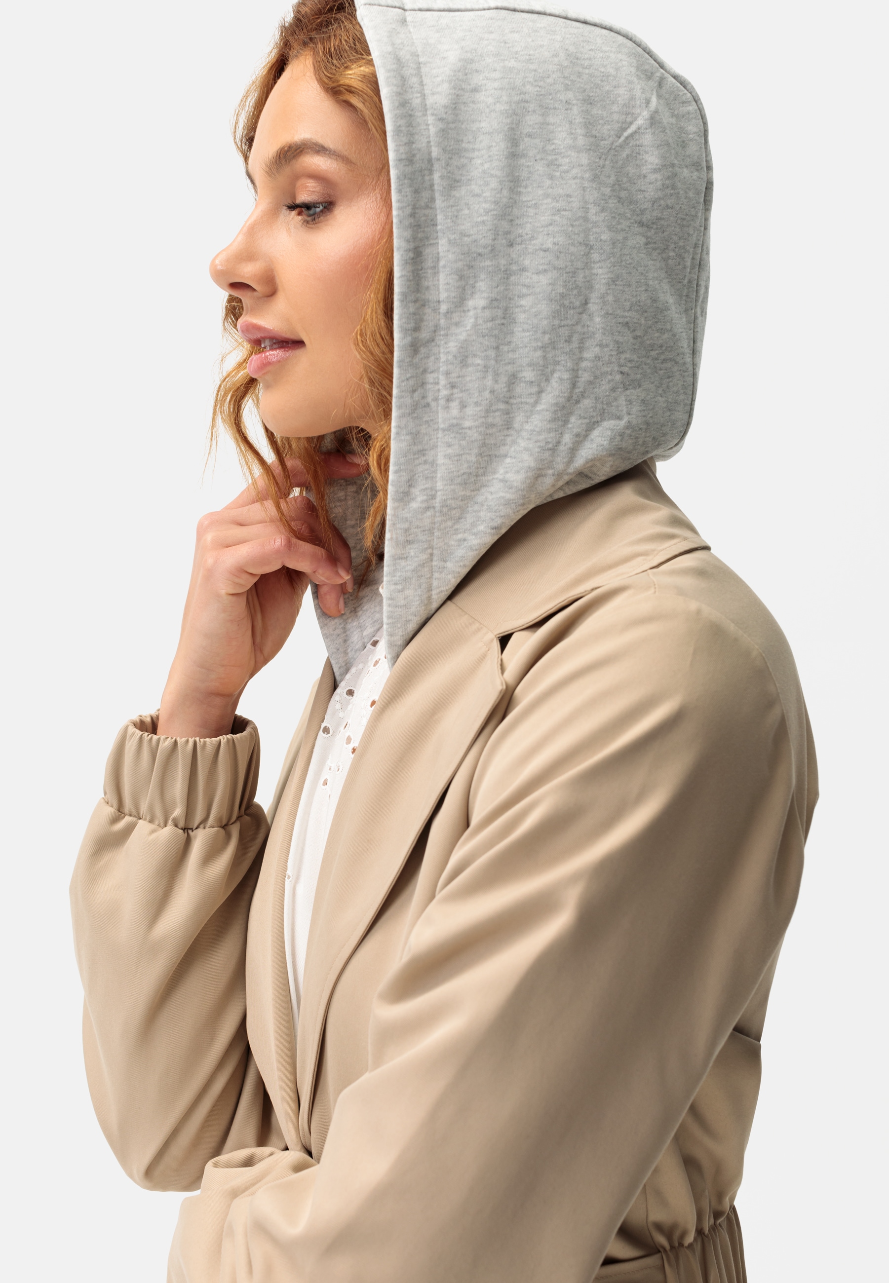 LASCANA Parka, mit Kapuze, mit abnehmbarer Kapuze, Parker, casual