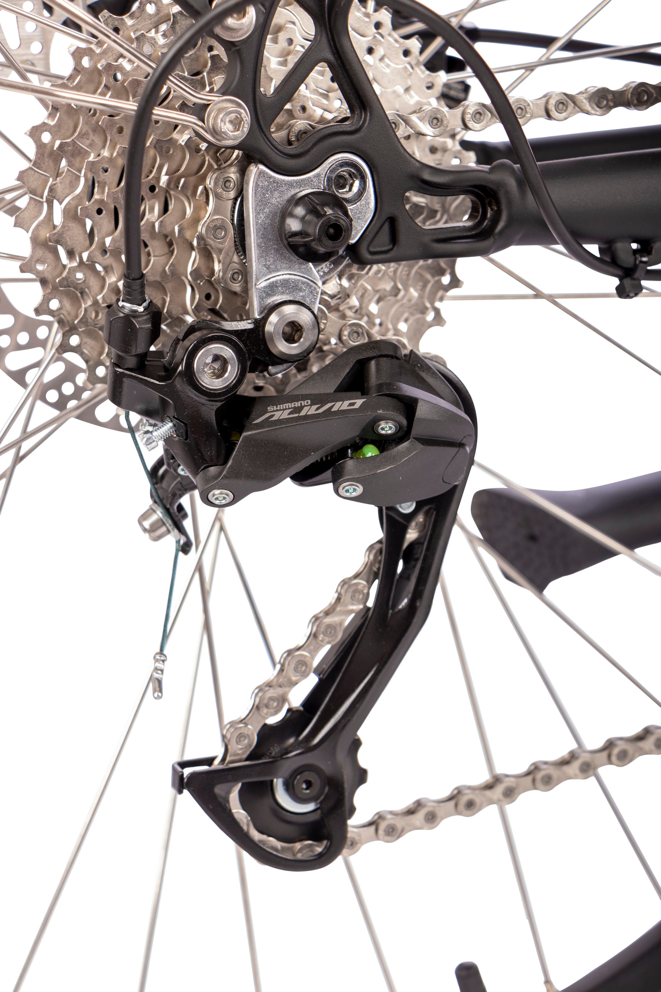 SAXONETTE E-Bike »Saxonette Deluxe Sport (Diamant)«, 9 Gang, Shimano, Alivio, Mittelmotor 250 W, Pedelec, Elektrofahrrad für Damen u. Herren