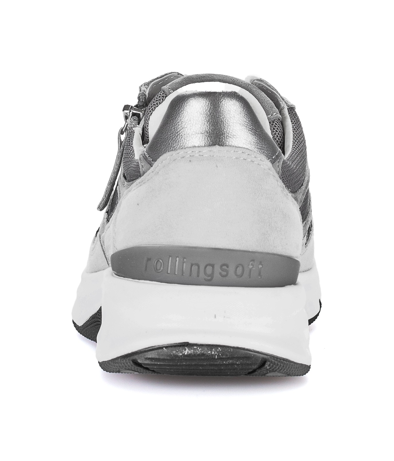 rollingsoft Keilsneaker  , Freizeitschuh, Halbschuh, Schnürschuh, Außenreißverschluss, G-Weite