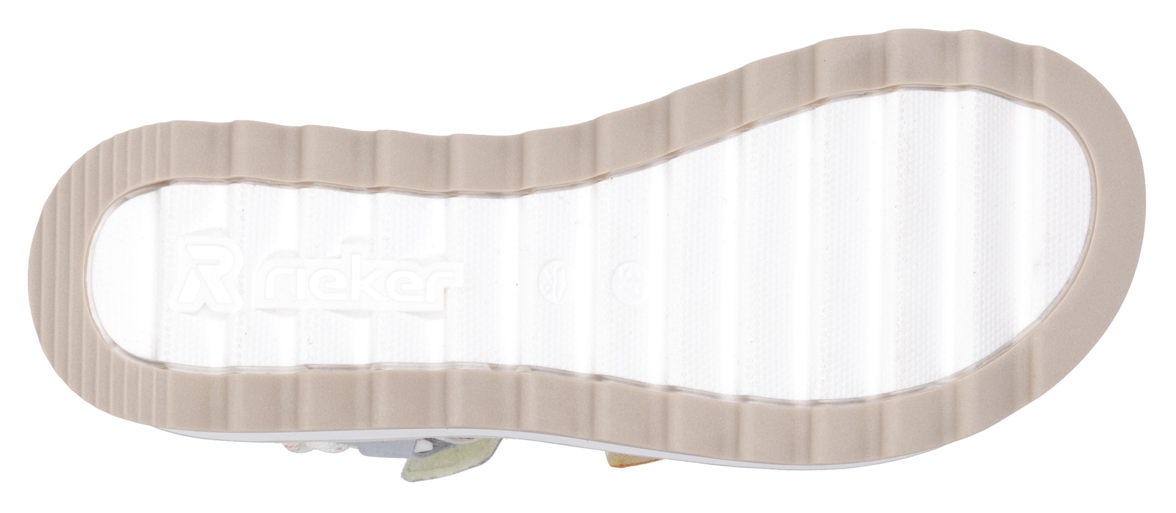 RIEKER Sport Plateausandale »Adelaide«  Sommerschuh, Outdoorsandale, Sandalette mit Klettverschlüsse