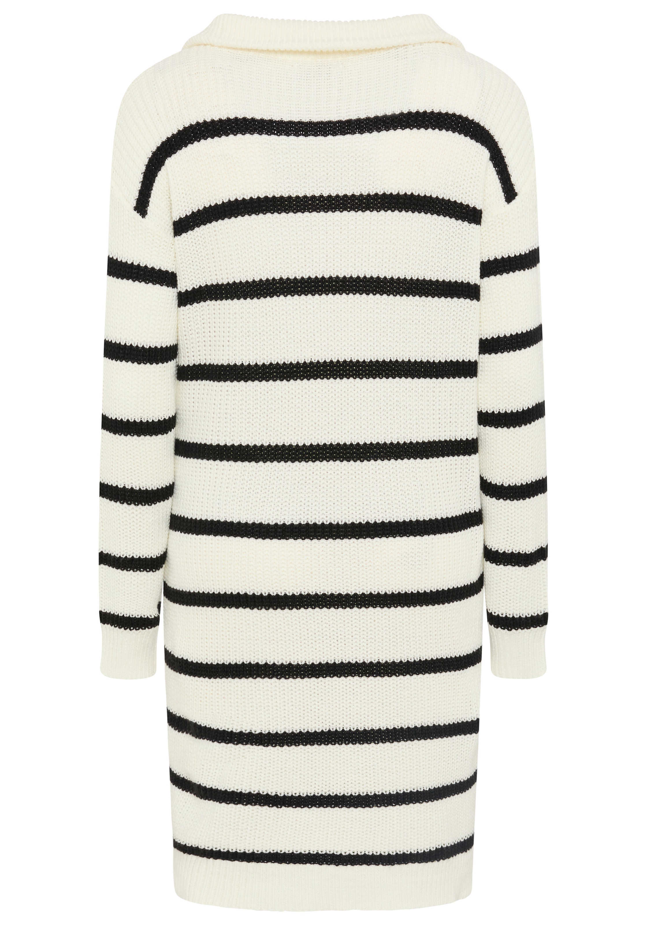 Neun Monate Umstandskleid »Umstand-Strickkleid mit Zipper - Stillpullover« Langarm, aus Strickmaterial, mit Reißverschluss