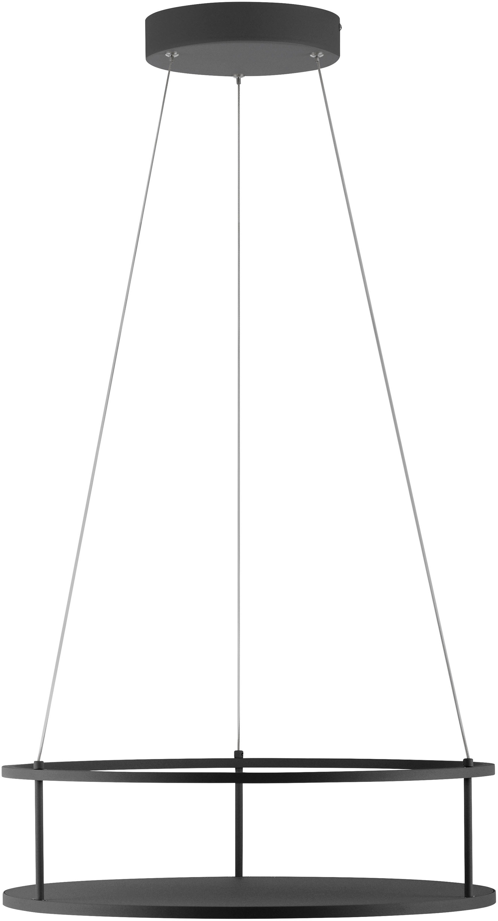 Paul Neuhaus LED Pendelleuchte »CONTURA« LED-Board 1 Stk. Warmweiß Touchdimmer, separat schaltbar, Memoryfunktion, Deko-Ablagefläche