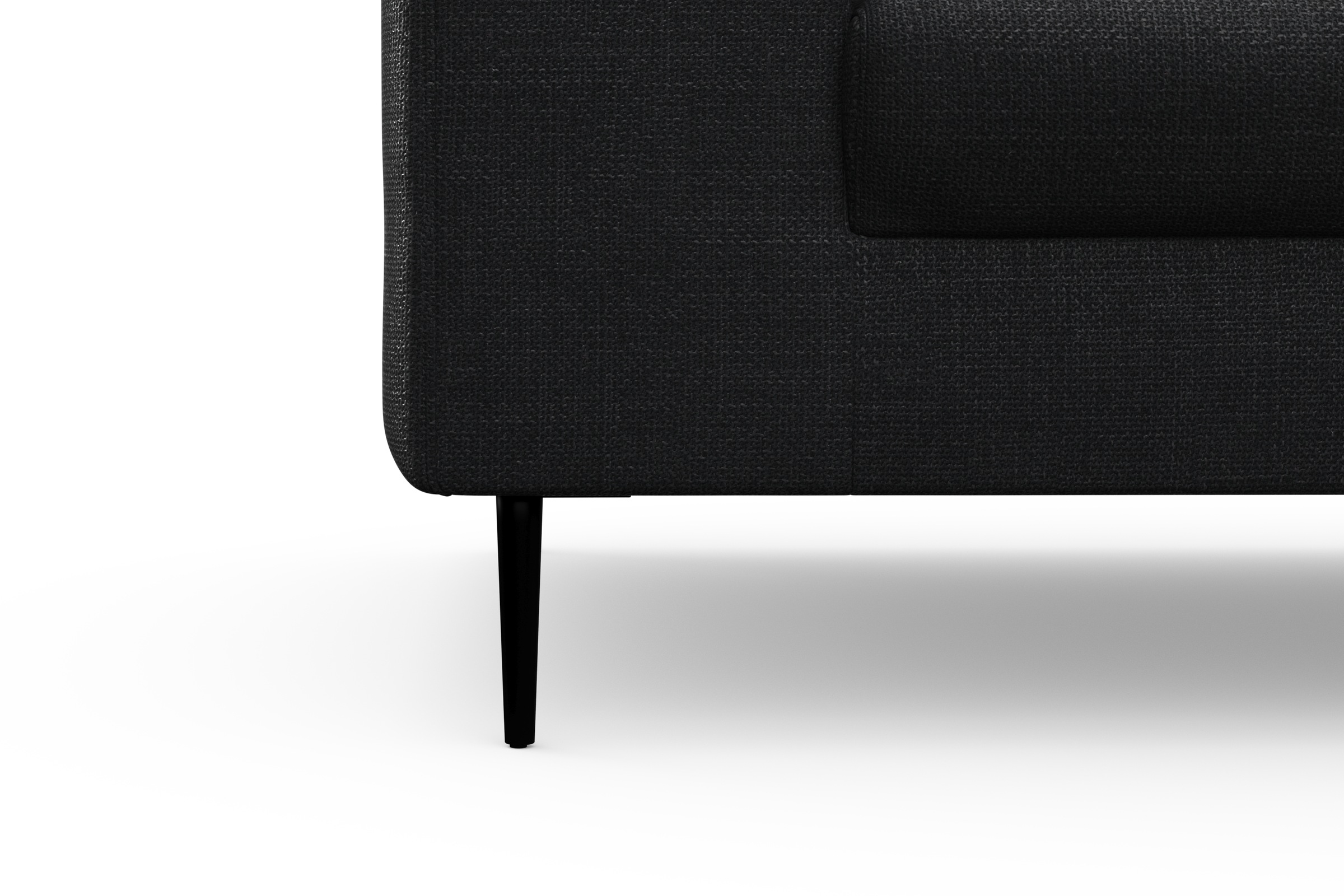 DOMO collection Ecksofa »Modica kompakt und elegant, Breite 244, L-Form«, moderne Optik mit extrabreiter Recamiere, auch in Cord