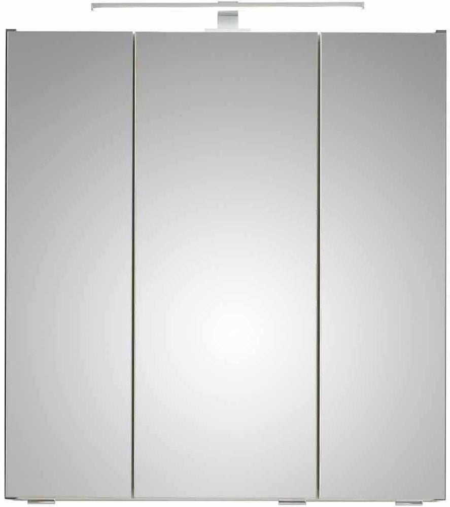 Saphir Badmöbel-Set »Quickset 5-teilig, Waschbeckenunterschrank mit LED-Spi günstig online kaufen