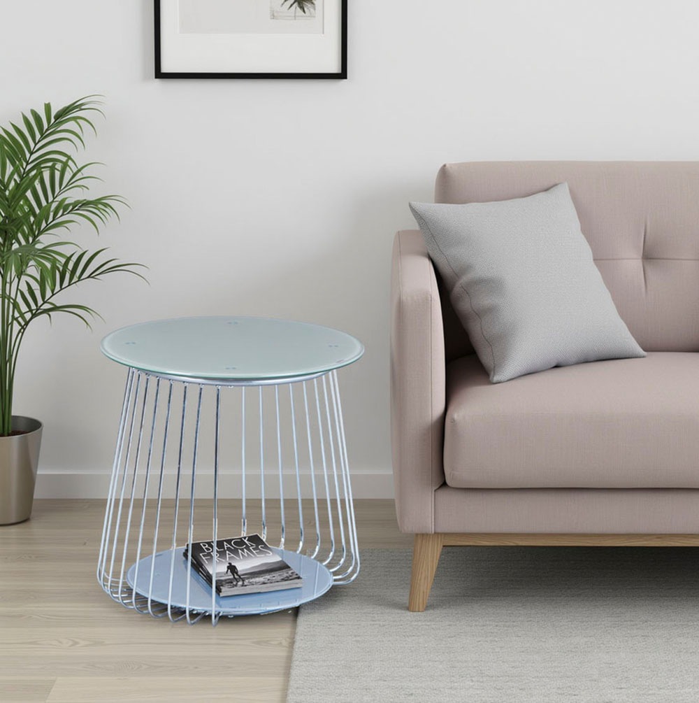 Inter Link Couchtisch »Riva« mit modernem Metallgestell günstig online kaufen