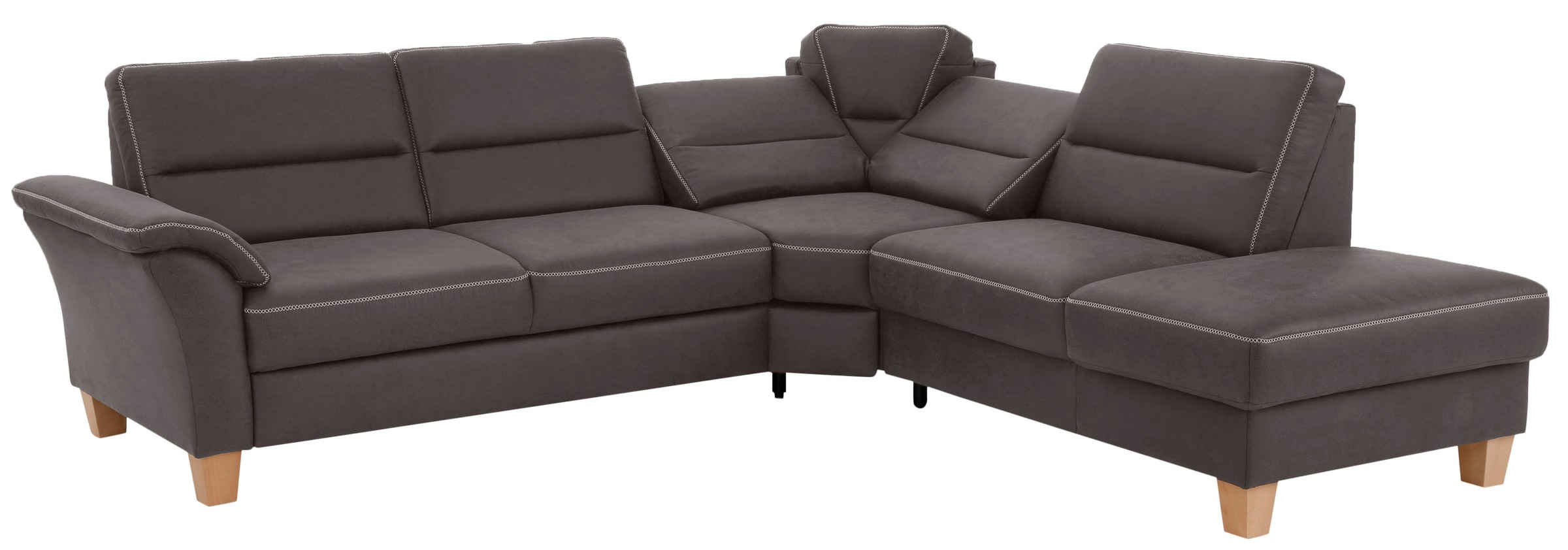Home affaire Ecksofa »Soleo L-Form«, komfortabel durch Trapezecke mit Relaxfunktion, auch mit Bettfunktion