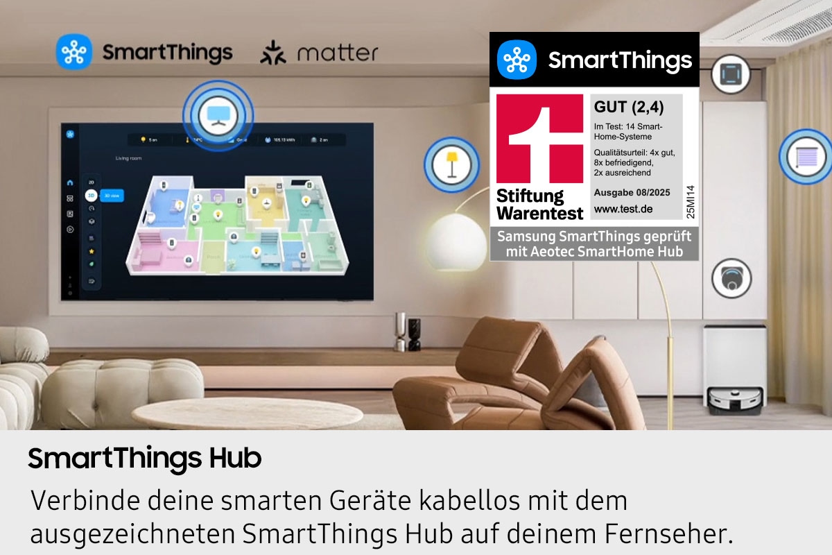 Samsung QLED-Fernseher »GQ98Q7FAAU« 247 cm/98 ″ Smart-TV