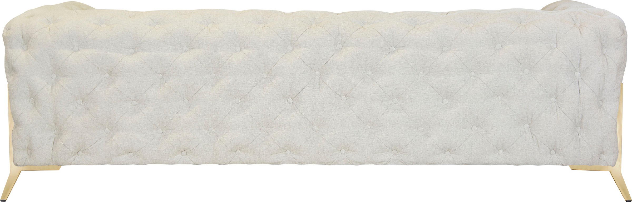 Leonique Chesterfield-Sofa »Amaury«, aufwändige Knopfheftung, moderne Chesterfield Optik, Fußfarbe wählbar