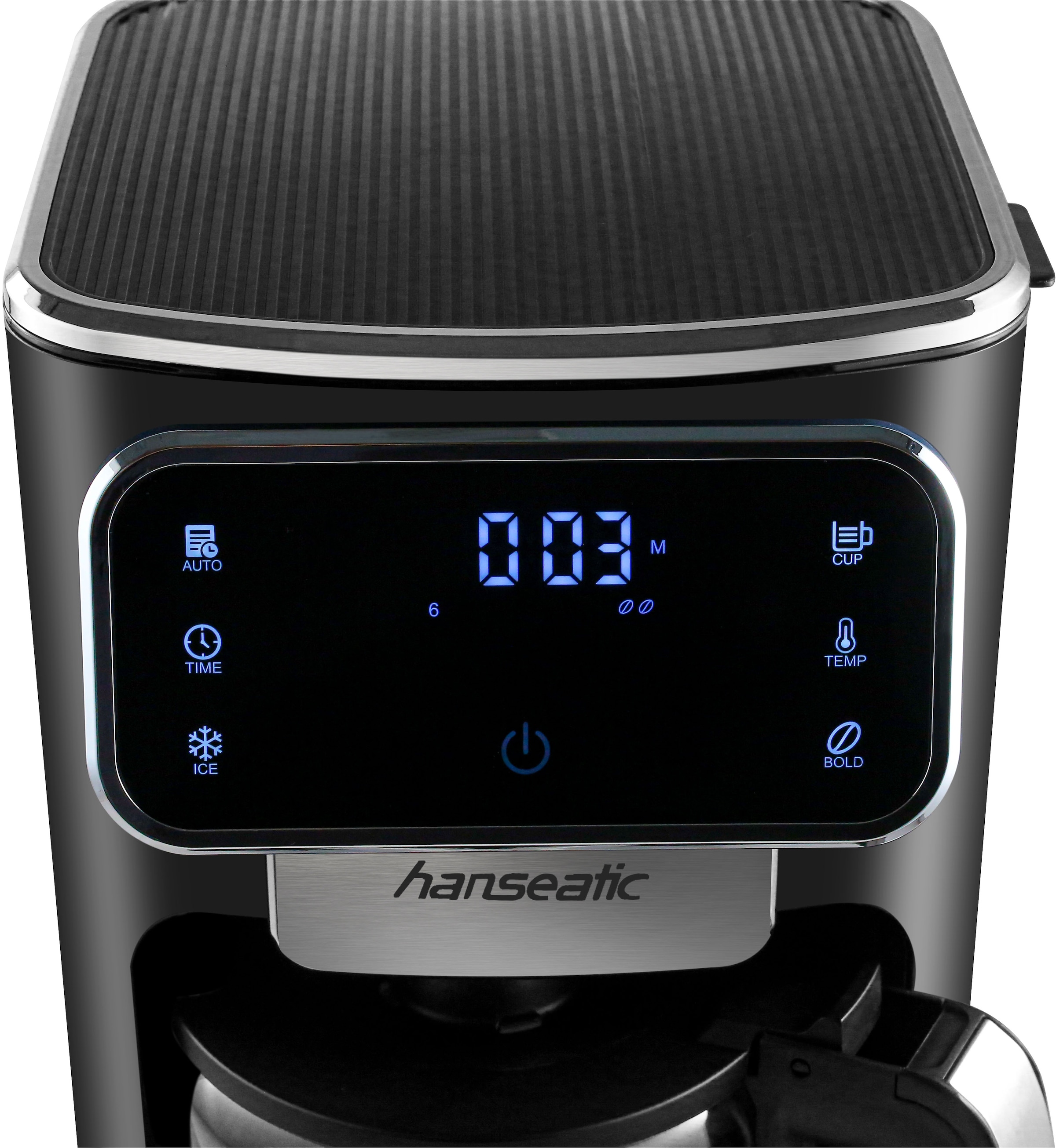 Hanseatic Filterkaffeemaschine »HCMD151100BD«, 1,5 l Kaffeekanne, Papierfilter, 1x4