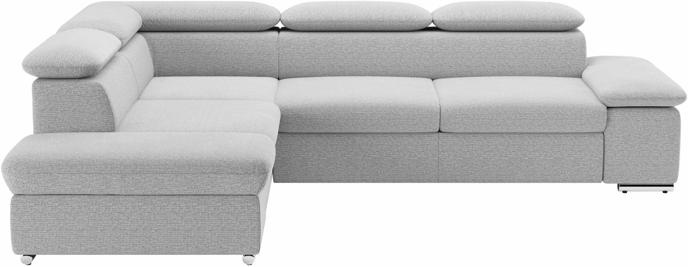 Ecksofa Valantine V, wahlweise mit Bettfunktion